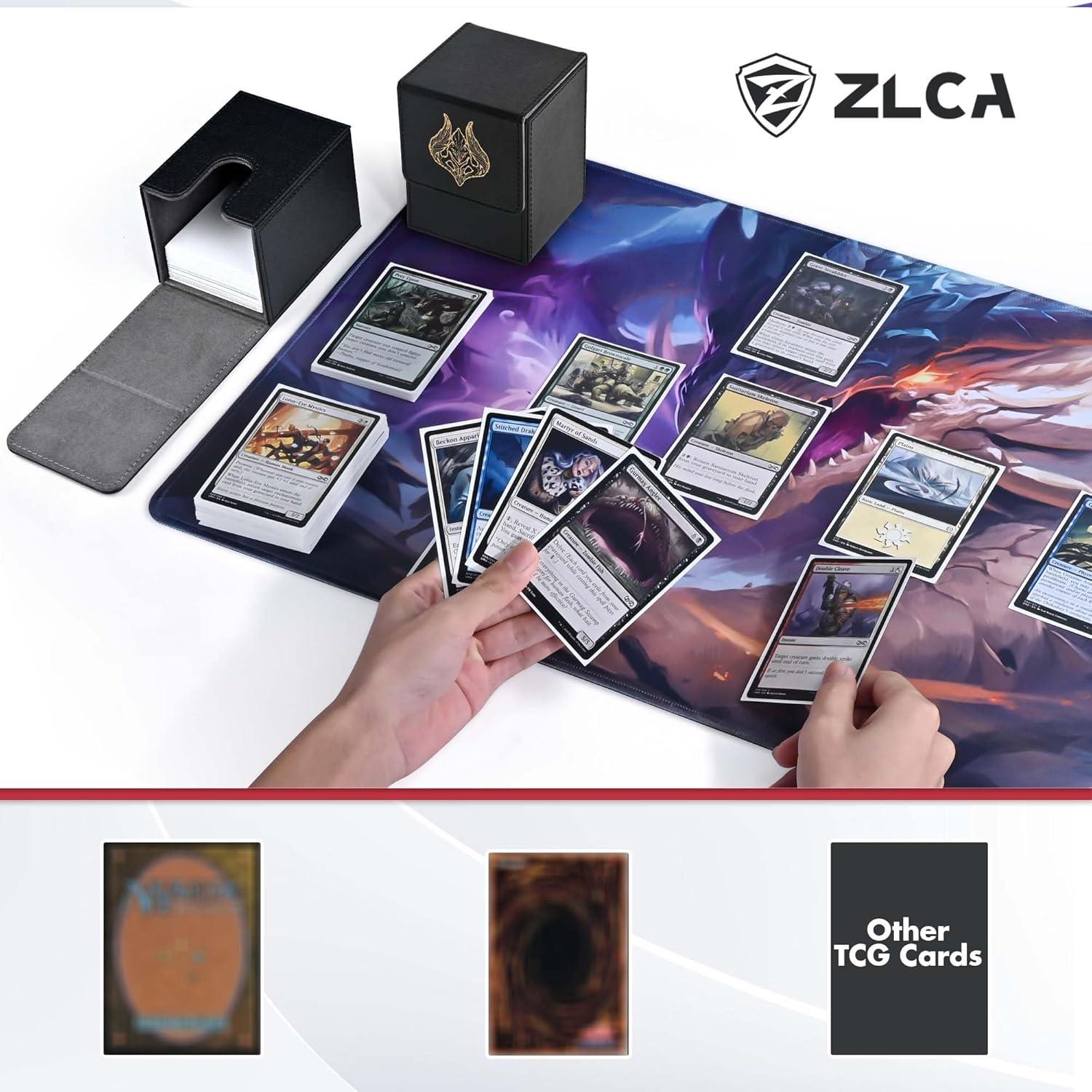 Caja de Barajas ZLCA con 2 Divisores para 100 Cartas