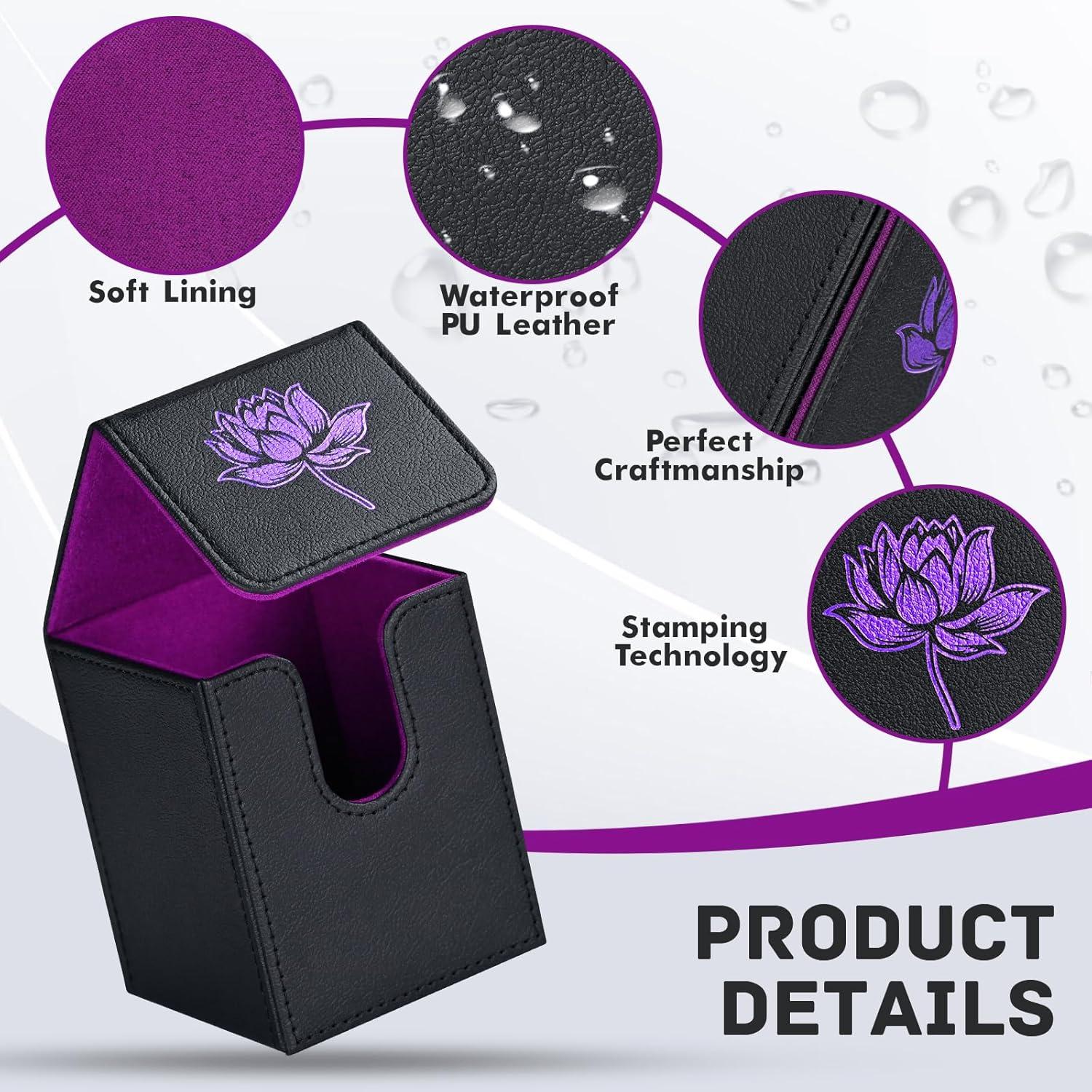 Caja de Barajas ZLCA para 100 Cartas con Divisores