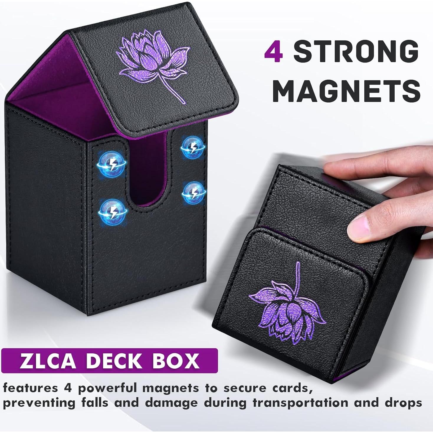 Caja de Barajas ZLCA para 100 Cartas con Divisores