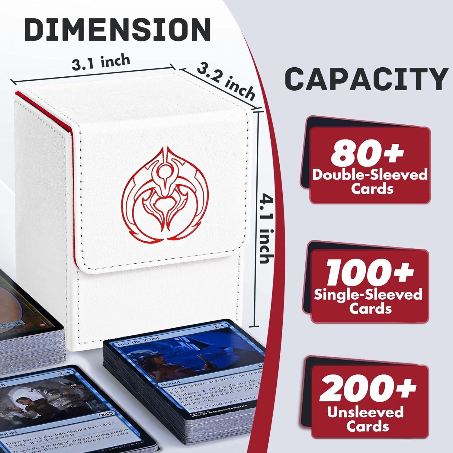 Caja de Barajas ZLCA para 100 Cartas con Divisores