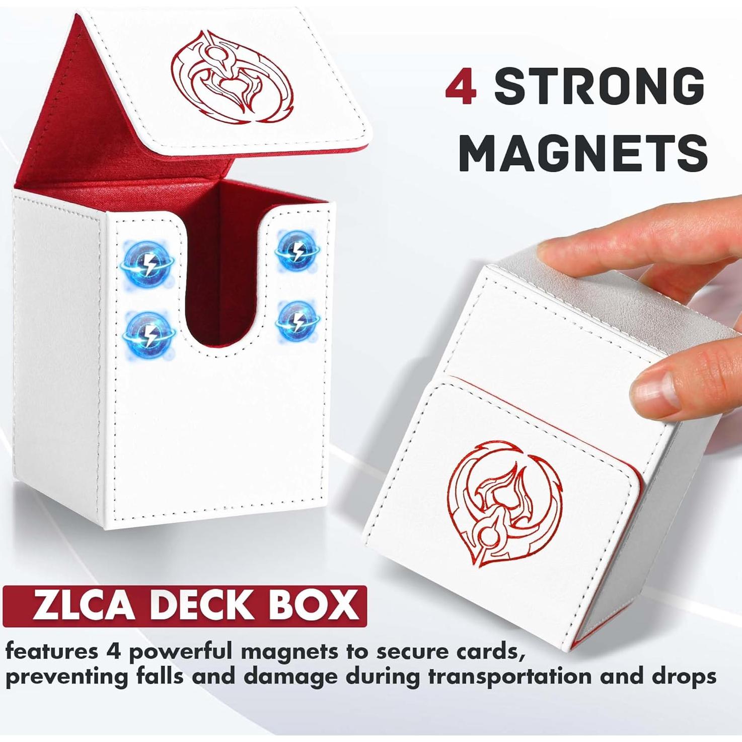 Caja de Barajas ZLCA para 100 Cartas con Divisores