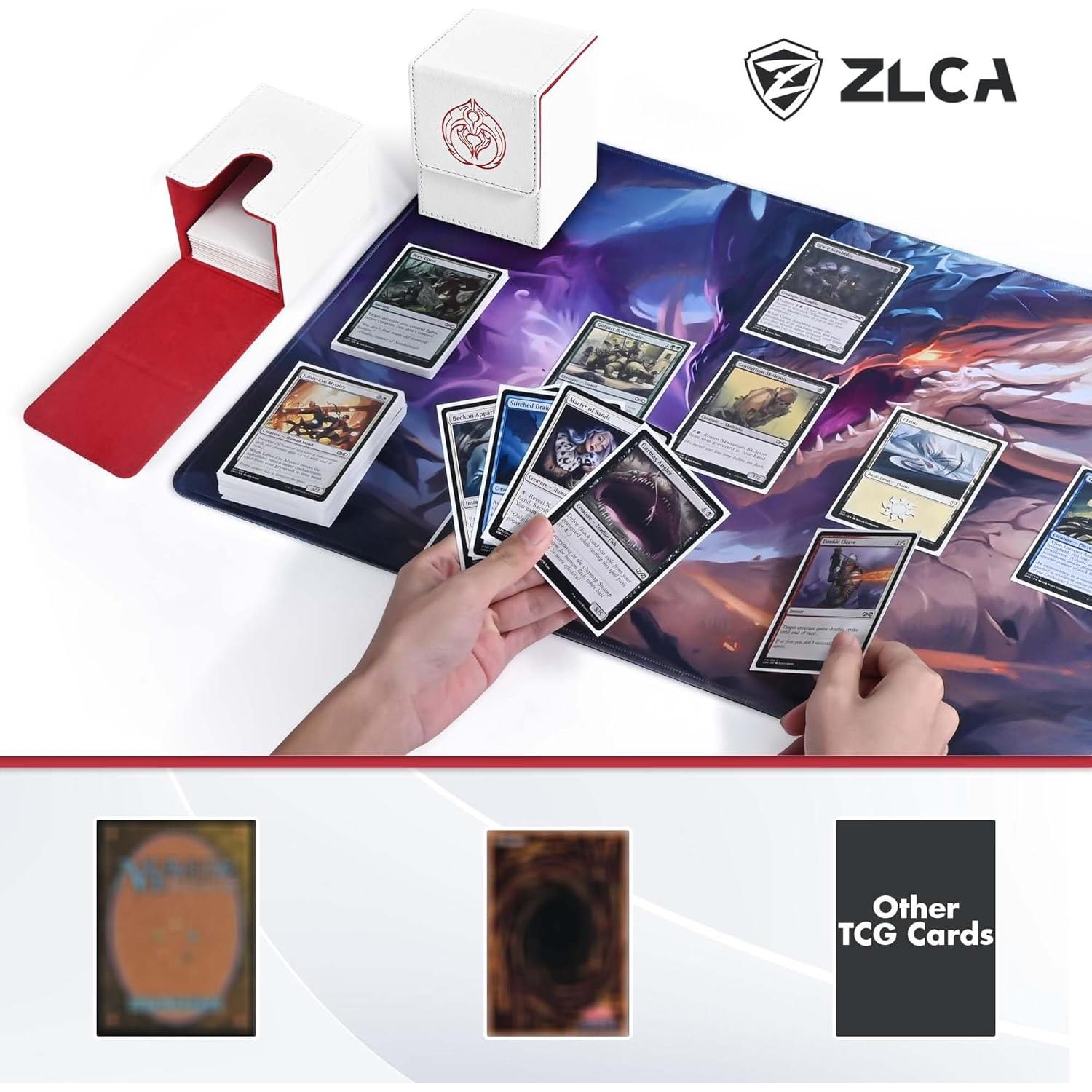 Caja de Barajas ZLCA para 100 Cartas con Divisores