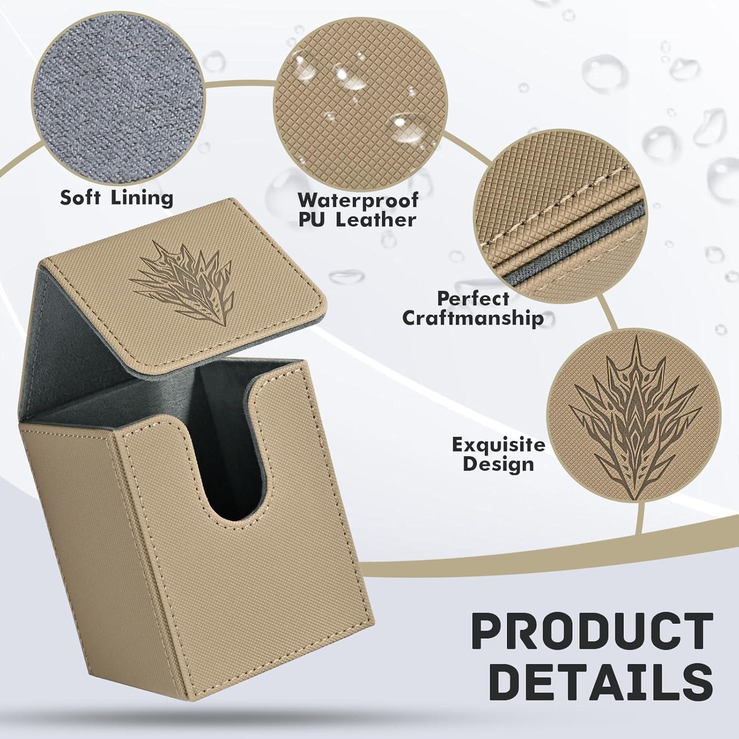 Caja de Barajas ZLCA para Cartas Coleccionables 100 Cartas