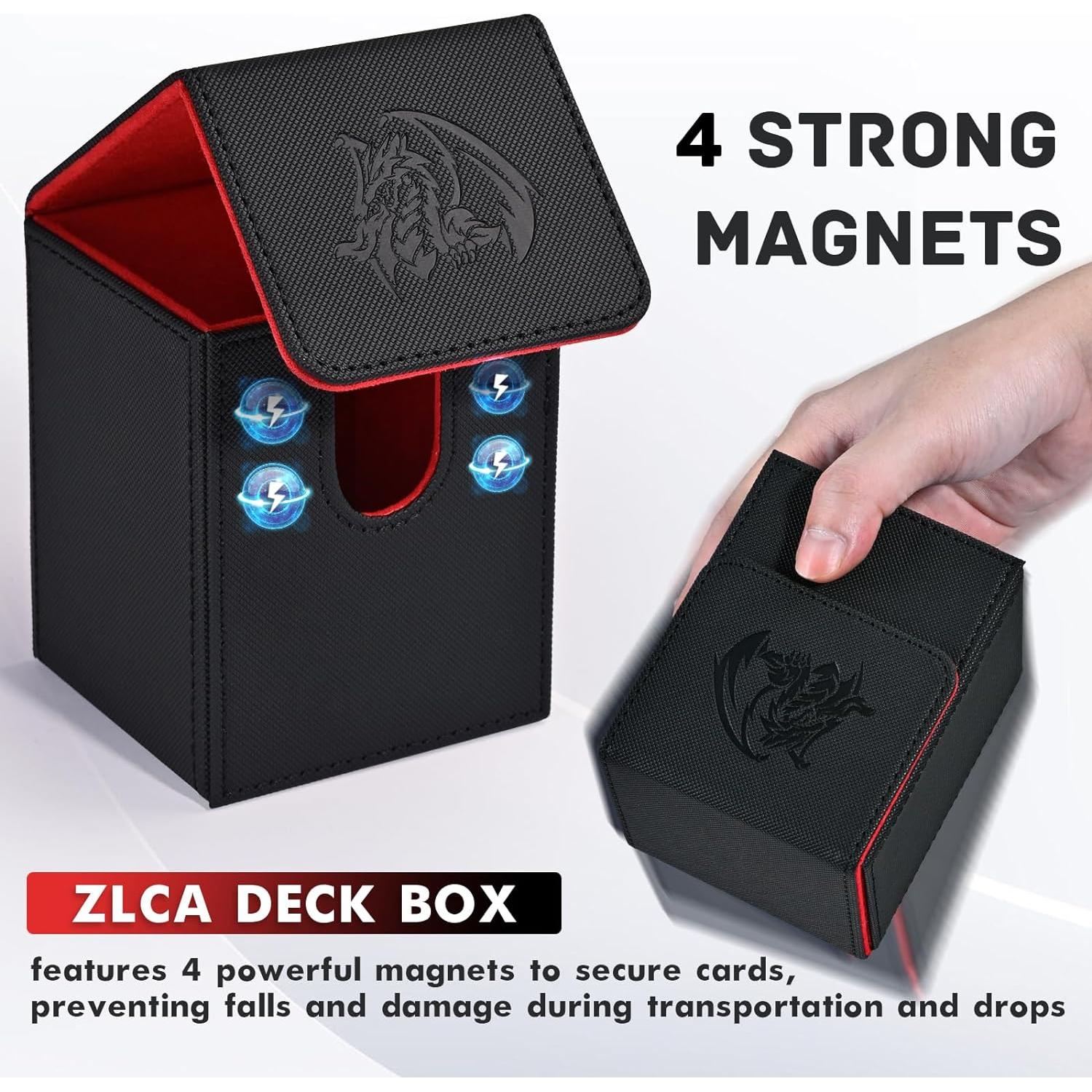 Caja de Barajas ZLCA para Cartas Coleccionables 100 Cartas