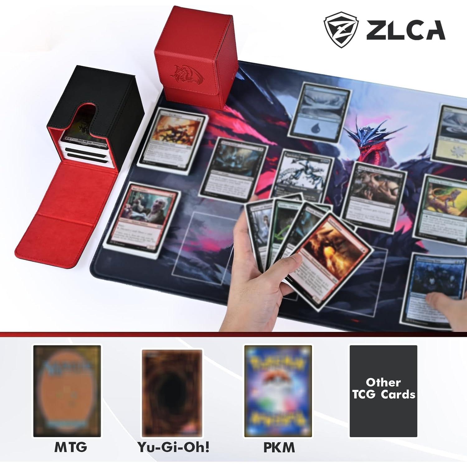 Caja de Barajas ZLCA para Cartas Coleccionables 100 Cartas