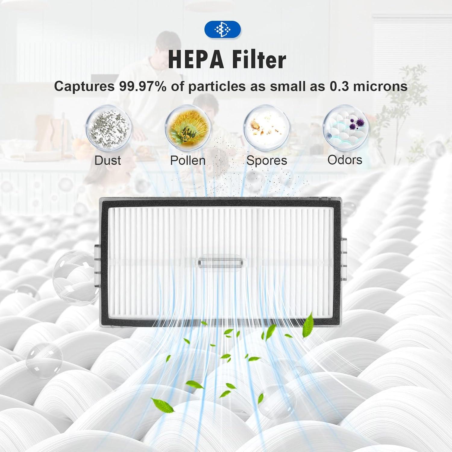 28 Accesorios de Reemplazo AnDongo para Aspiradora Roborock Saros 10R
