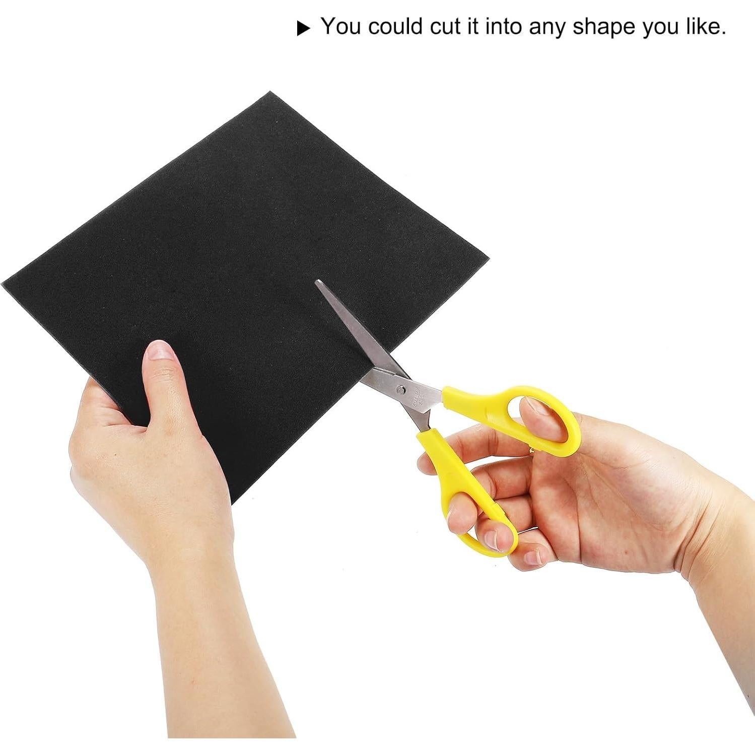 Parches de Ropa Autoadhesivos MECCANIXITY Terciopelo Negro 15x20cm