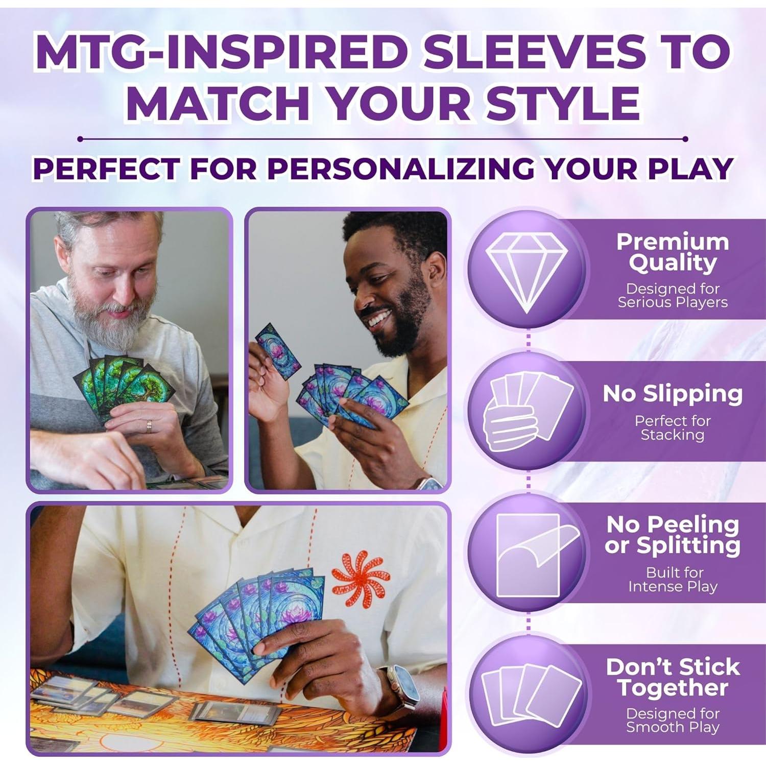 Fundas para cartas MTG Arcane Fortress 100 unidades mate