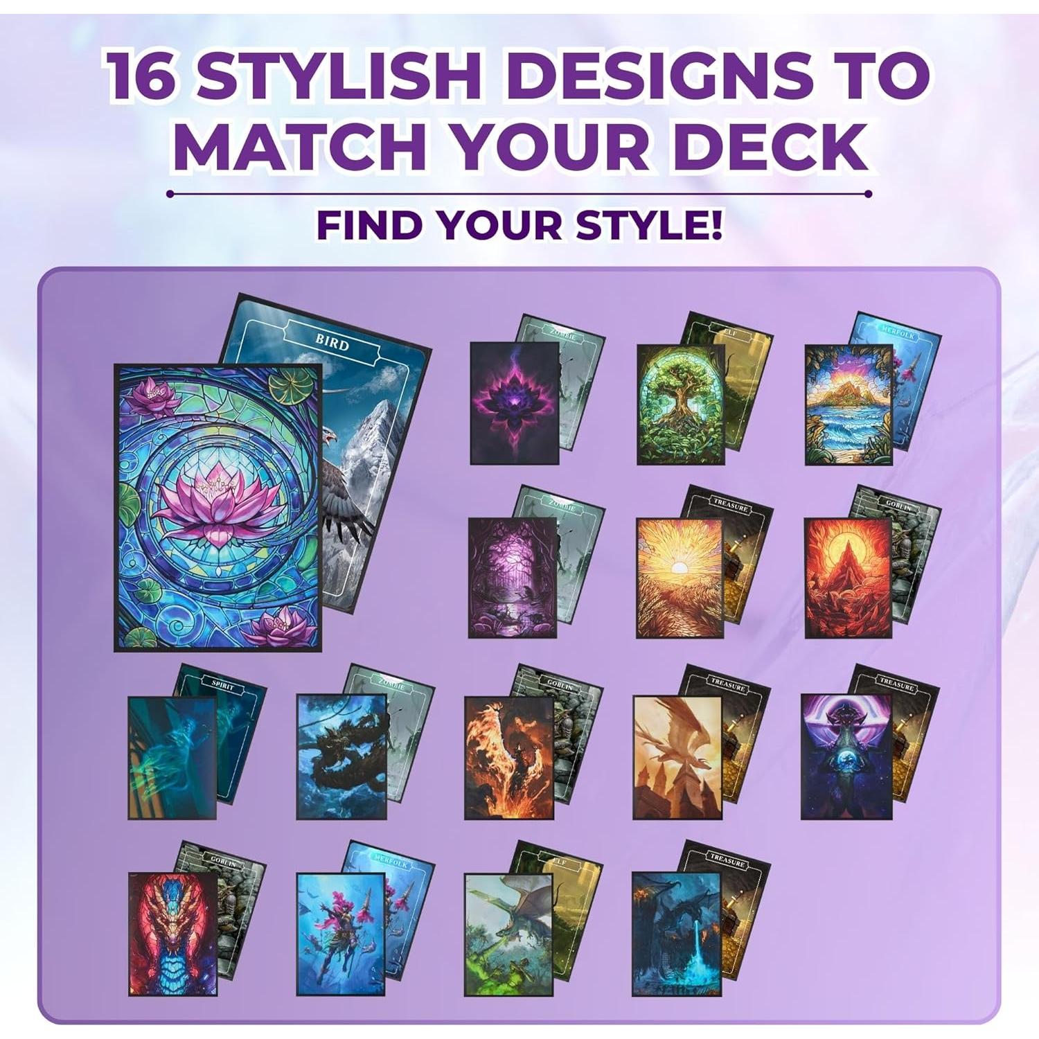 Fundas para cartas MTG Arcane Fortress 100 unidades mate