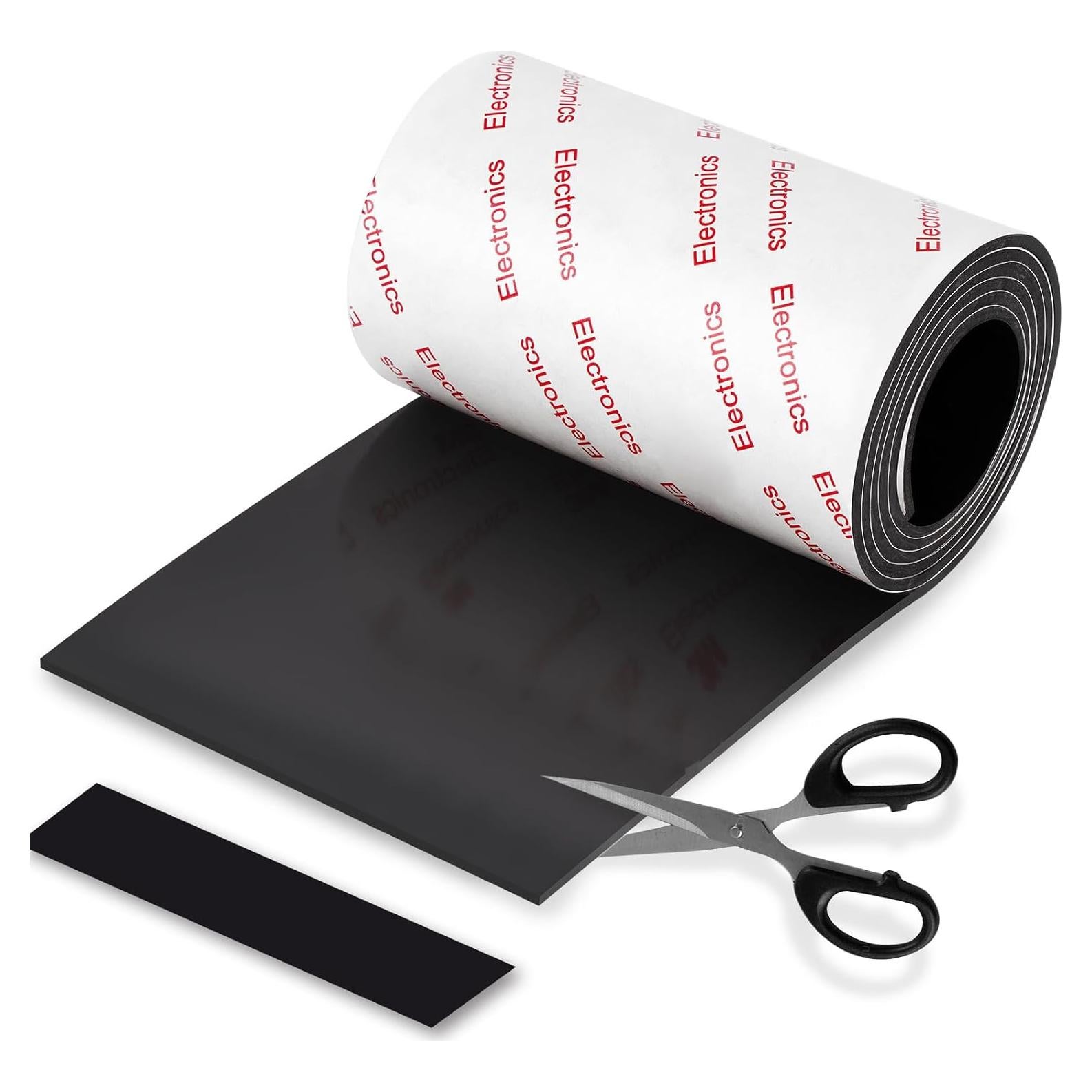 Almohadillas antideslizantes FURNIMATE 4x40 cm negras autoadhesivas