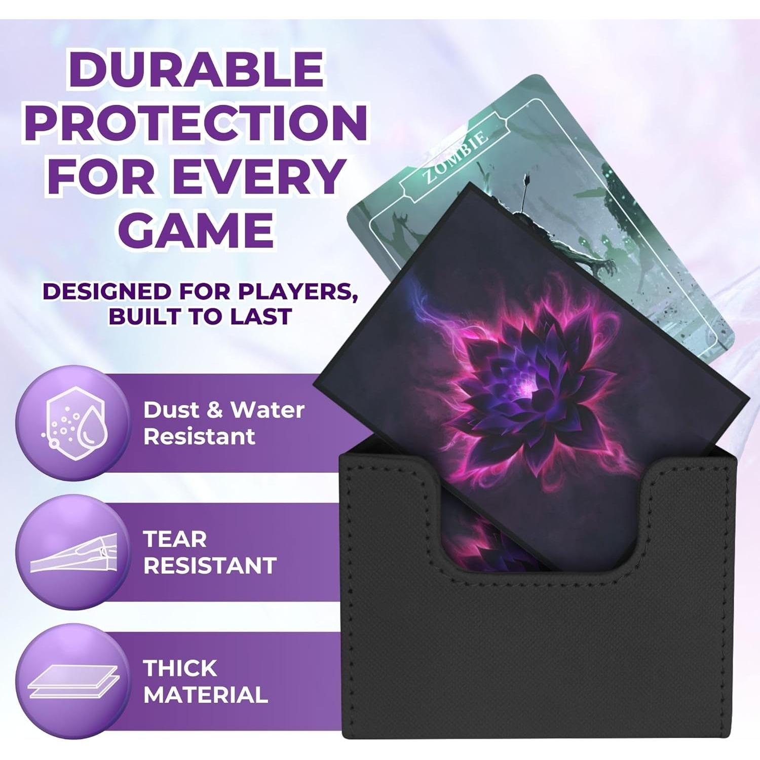 Mangas para cartas MTG Arcane Fortress 100 unidades mate