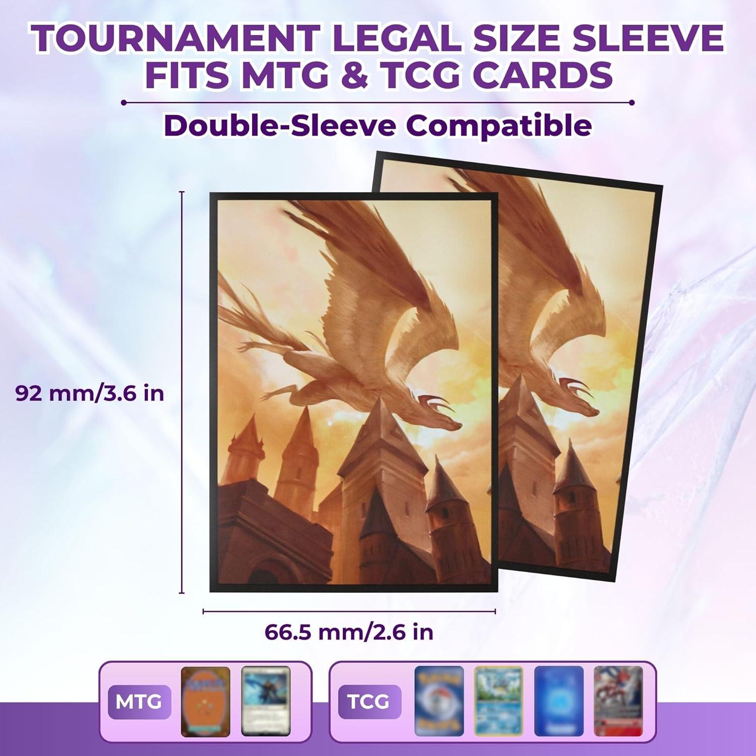 Fundas para cartas MTG Arcane Fortress 100 unidades mate