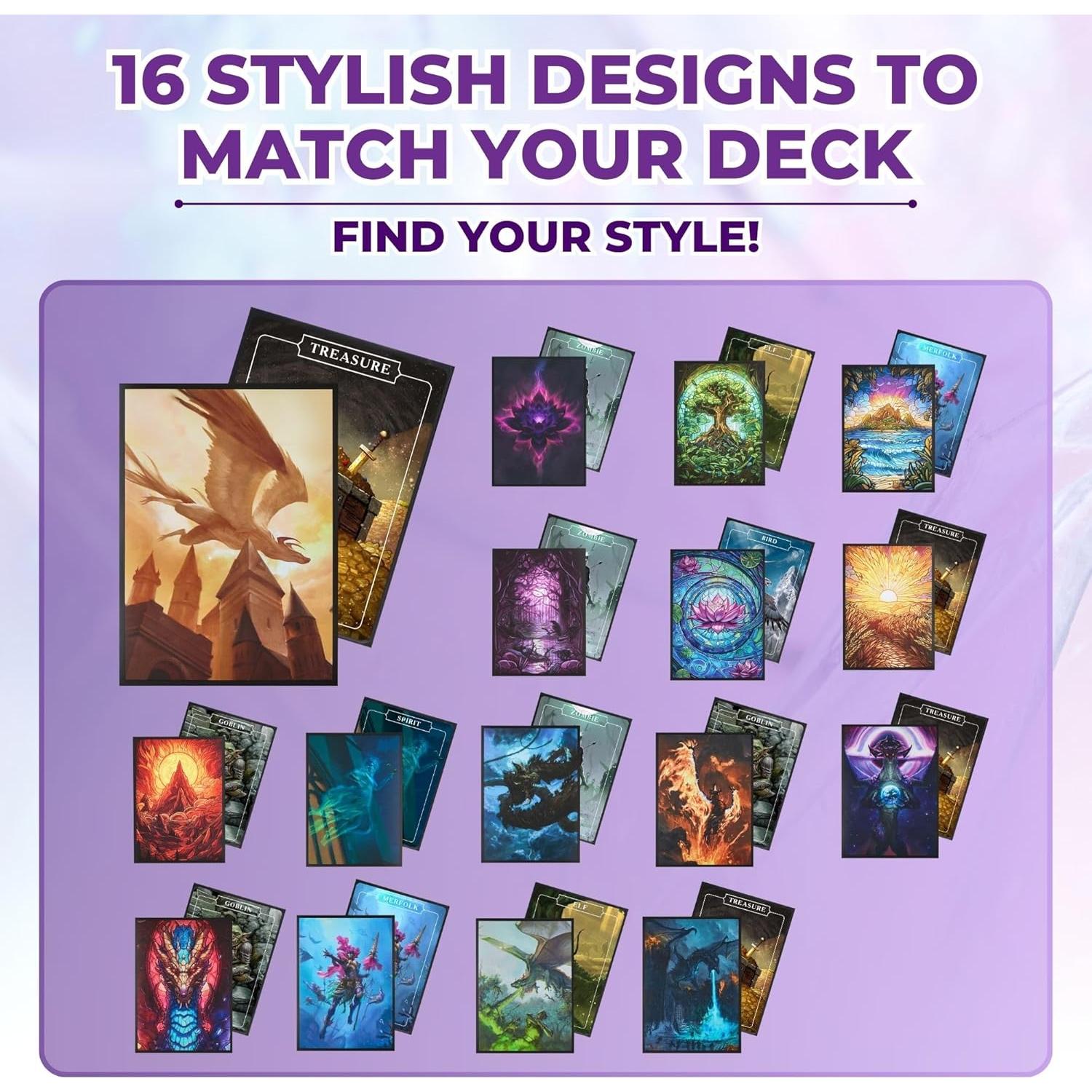 Fundas para cartas MTG Arcane Fortress 100 unidades mate