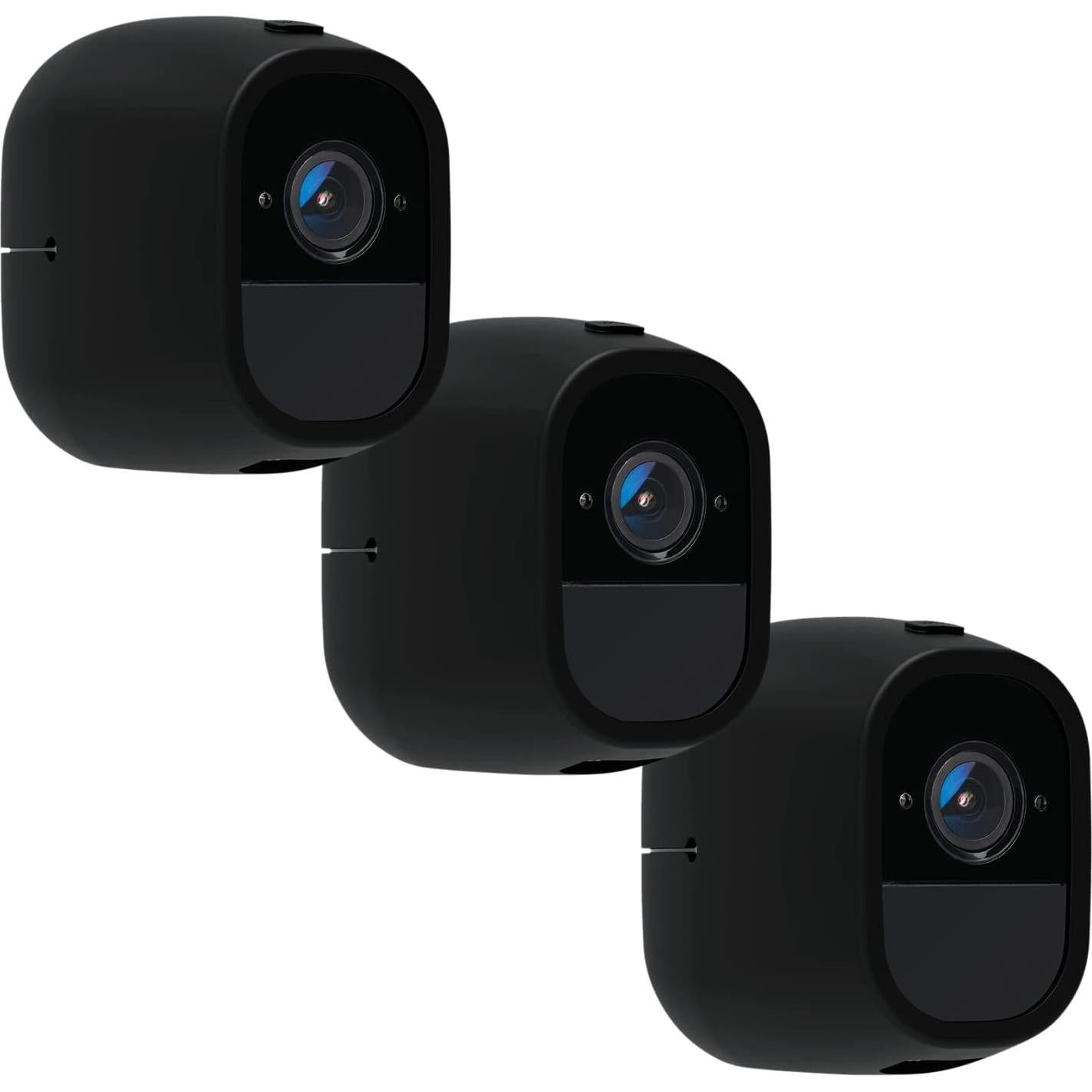 Tectra 3 Fundas de Silicona para Cámara Arlo Pro/Pro 2 - Negro