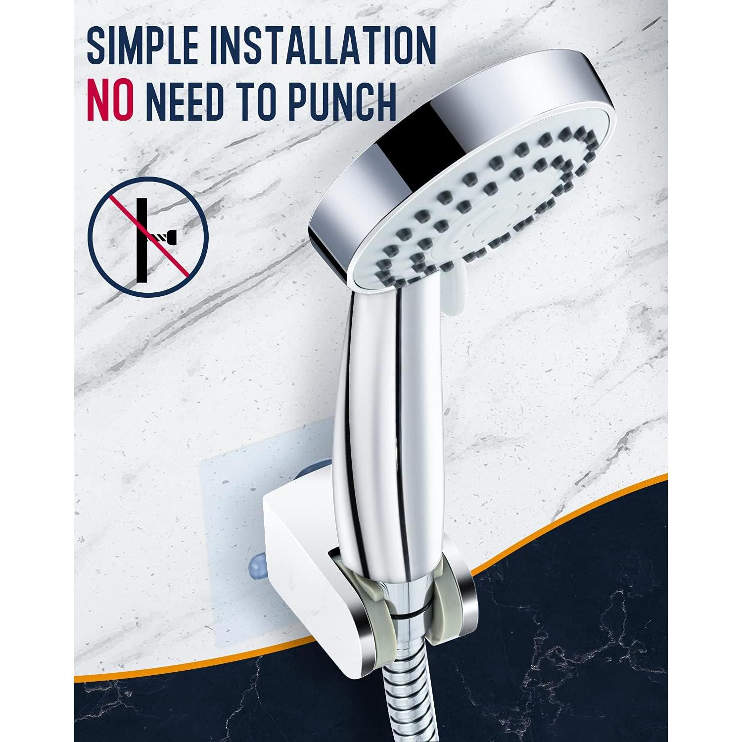 Cabezal de Ducha de Lluvia DSCD 20.32 cm y Ducha de Mano 10.16 cm