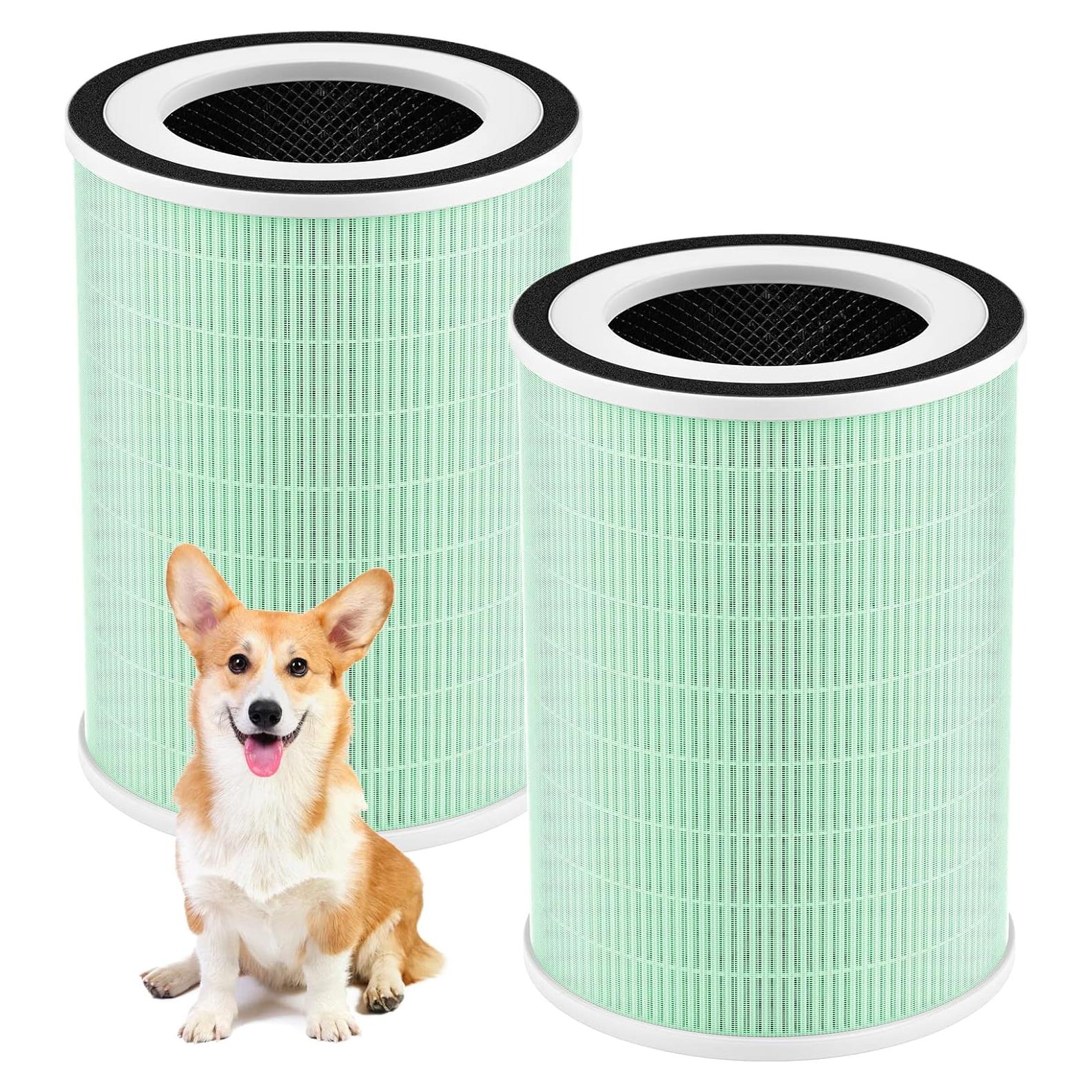 Paquete de 2 Filtros HEPA WILERDA KILO para Mascotas 360°