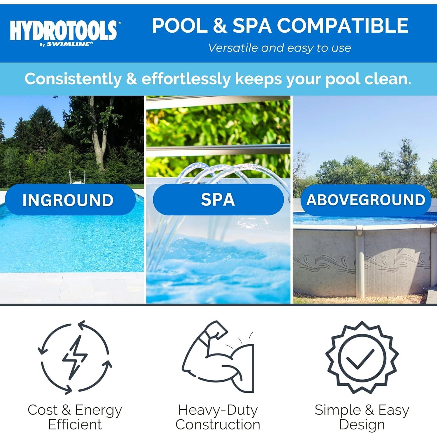 Dispensador de Cloro Inteligente Swimline Hydrotools con Termómetro