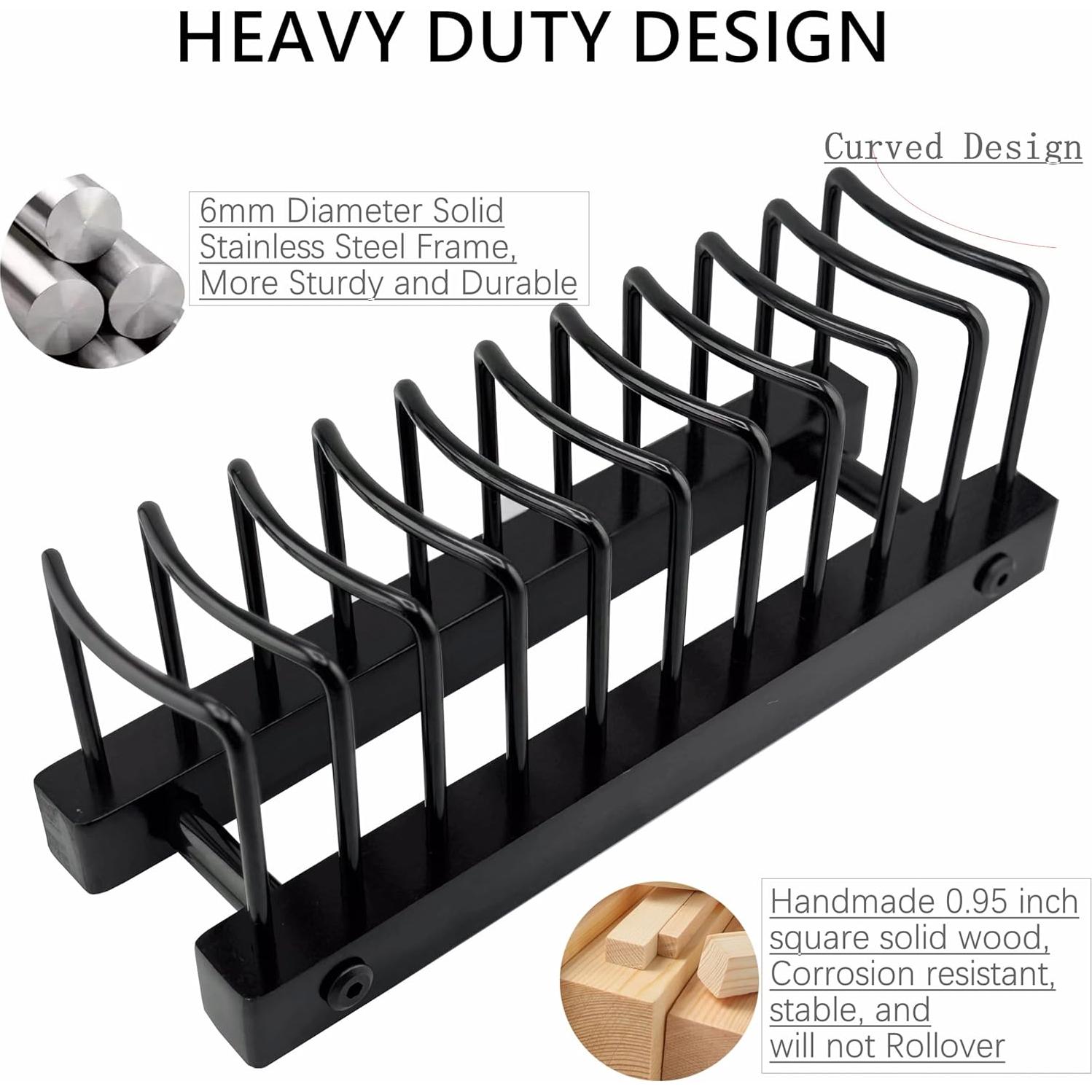 Soporte para Gorras FENGCHUNS de Mesa, Organizador Verde para 10 Gorras