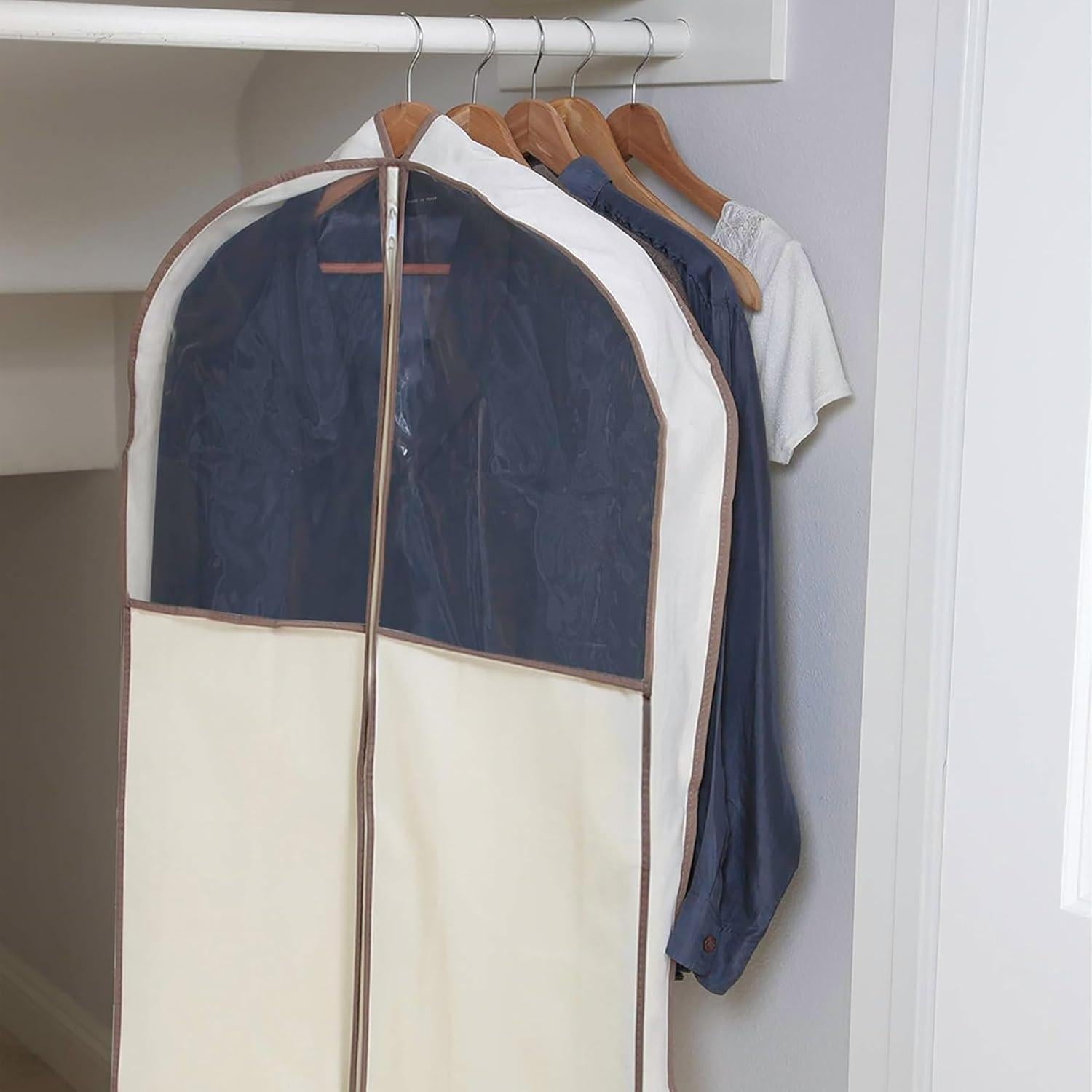 Bolsa de Ropa Diseño Inteligente 61x107 cm con Cremallera