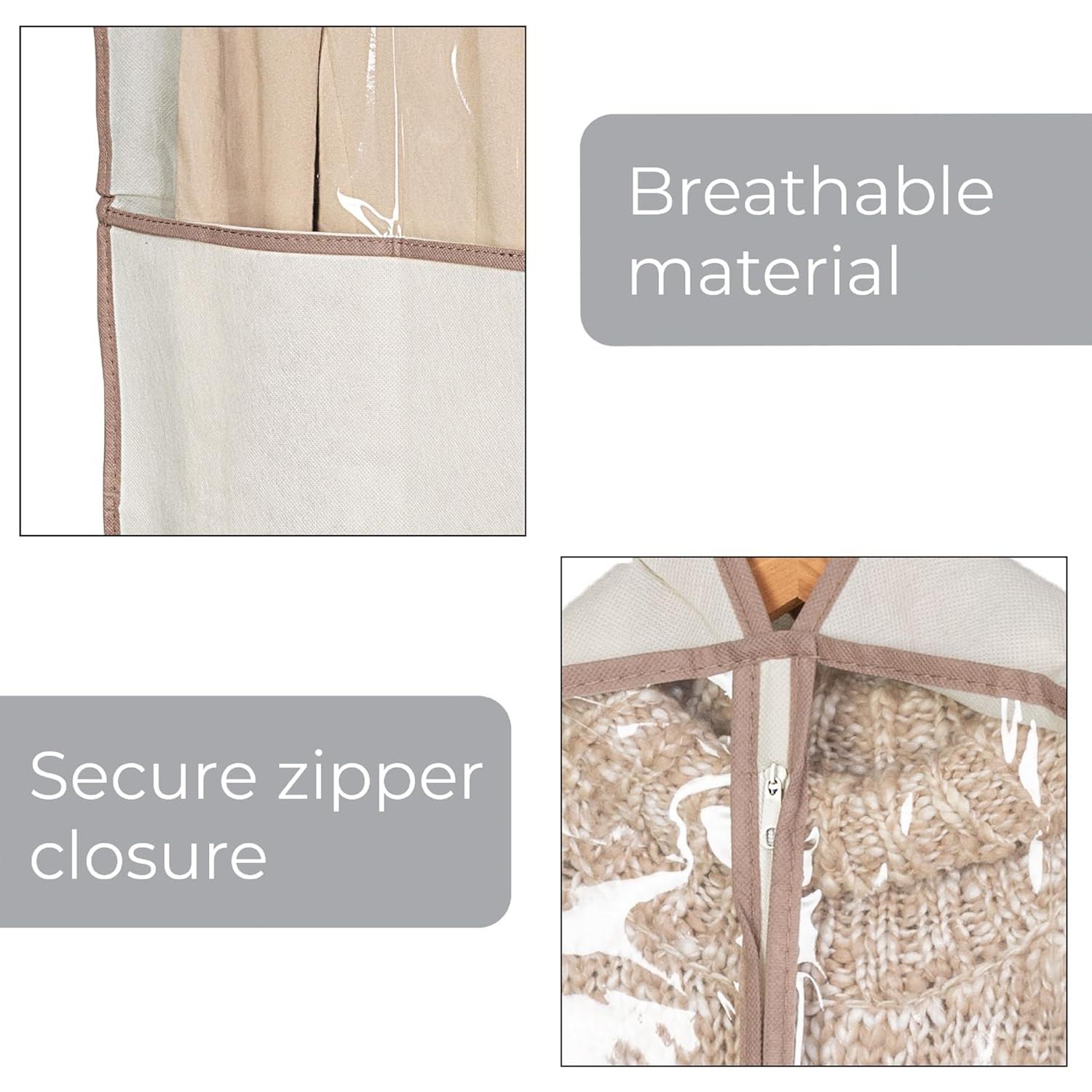 Bolsa de Ropa Diseño Inteligente 61x107 cm con Cremallera