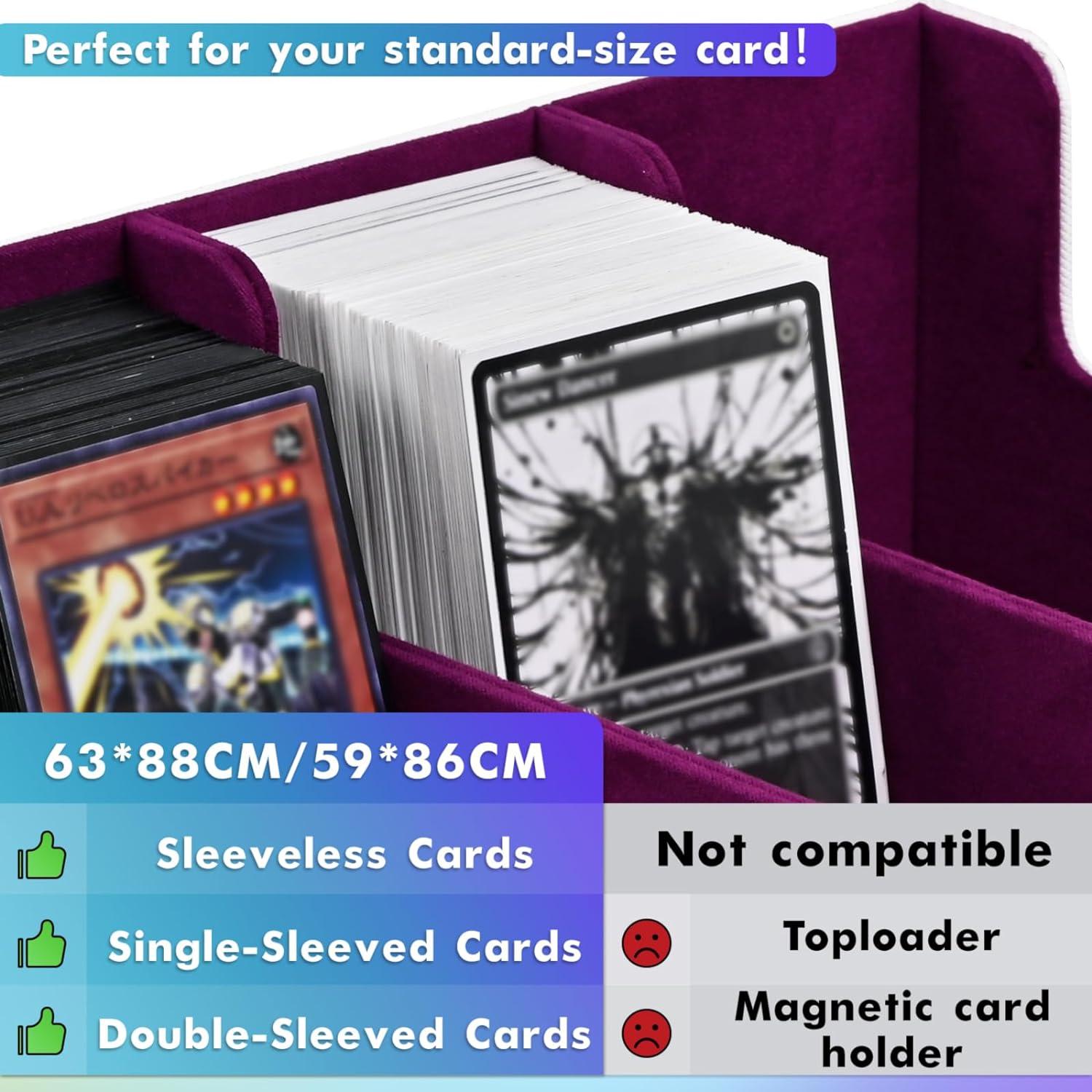 Caja de Almacenamiento de Cartas UAONO 1800+ Cartas PU