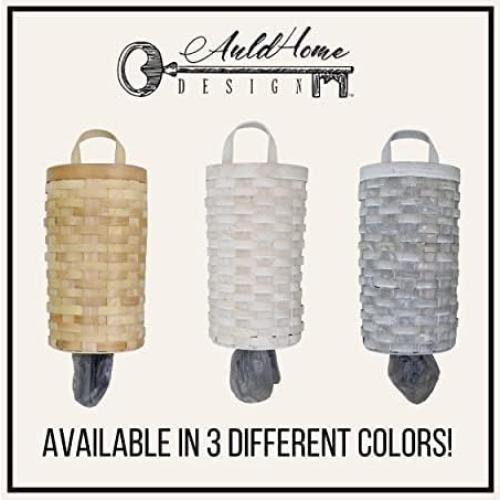 Dispensador de Bolsas de Plástico AuldHome Gris Montado en Pared