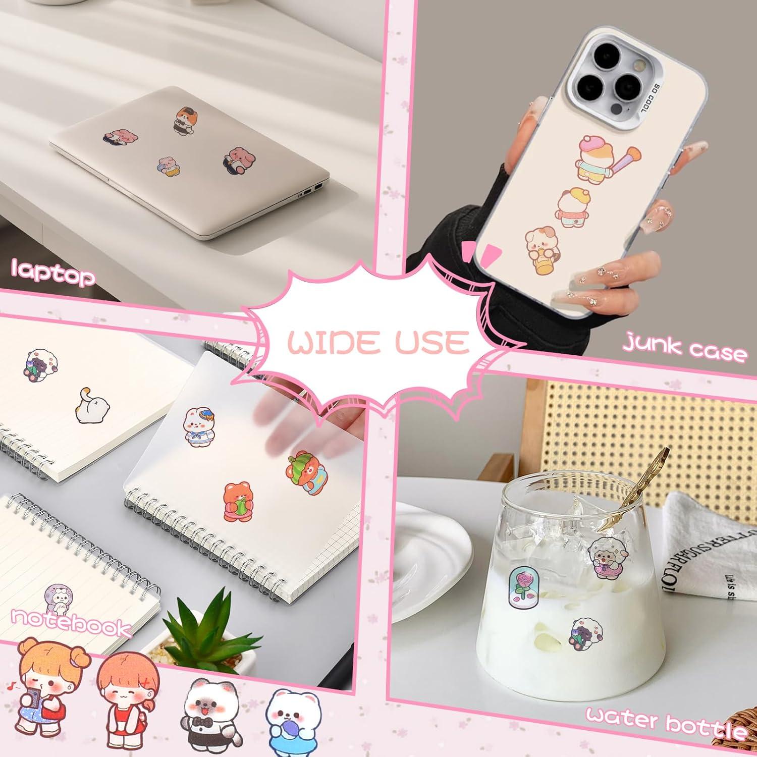 10 Sets de Stickers 3D Lestp para Alivio del Estrés