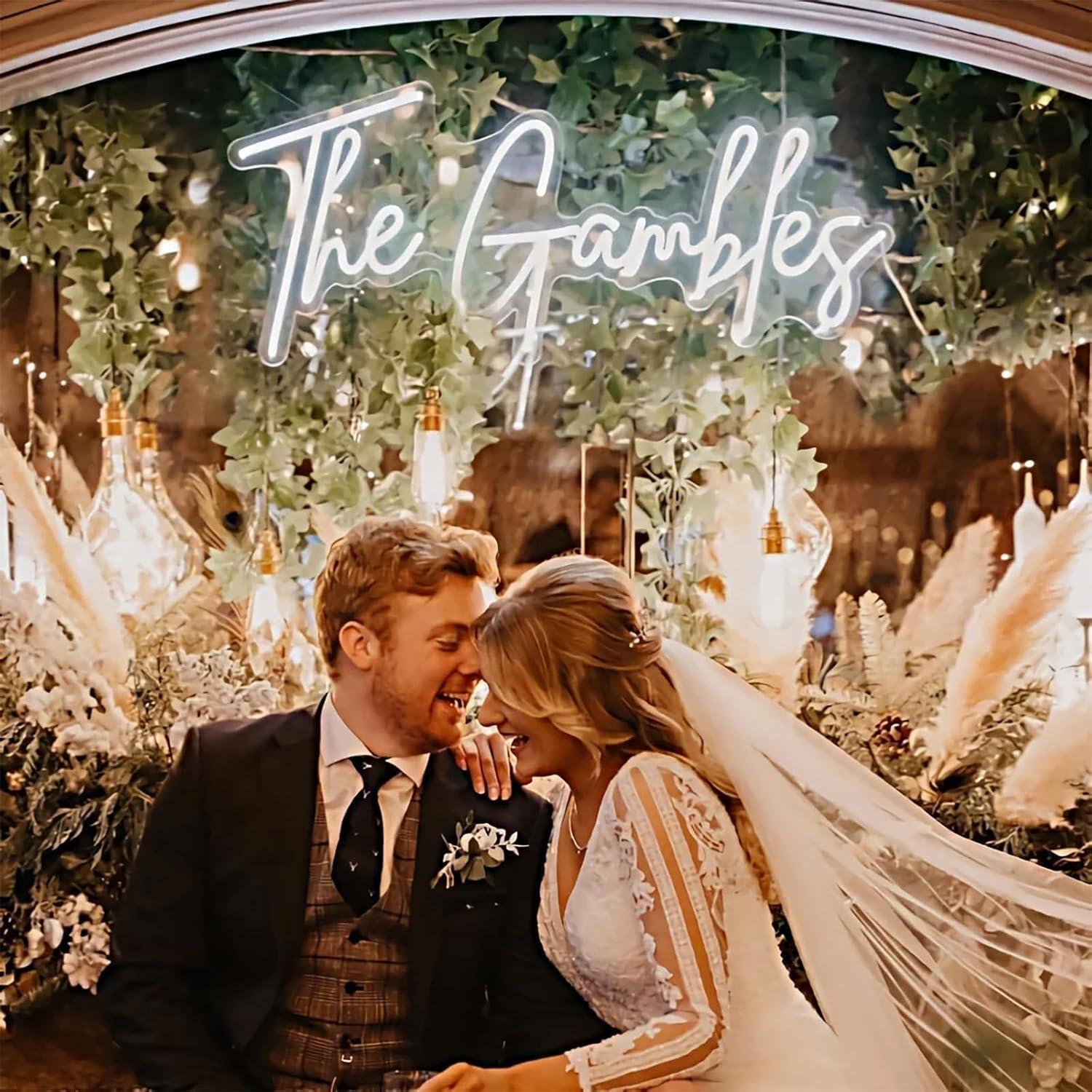 Cartel de Neón LED Personalizado MEFFIAO 38.1x12.7cm