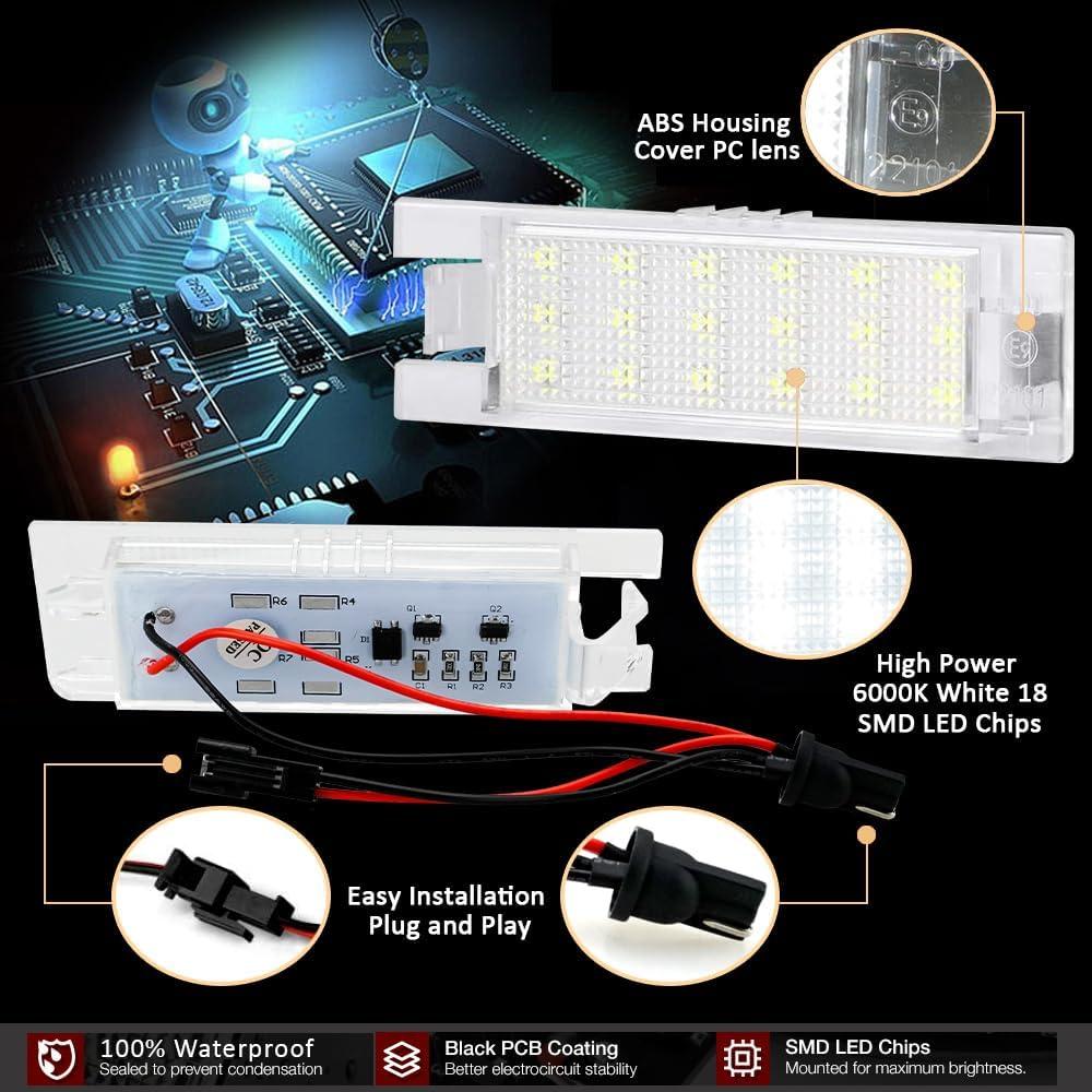 Luces LED de Placa de Matrícula D-Lumina para Chevy 2014+
