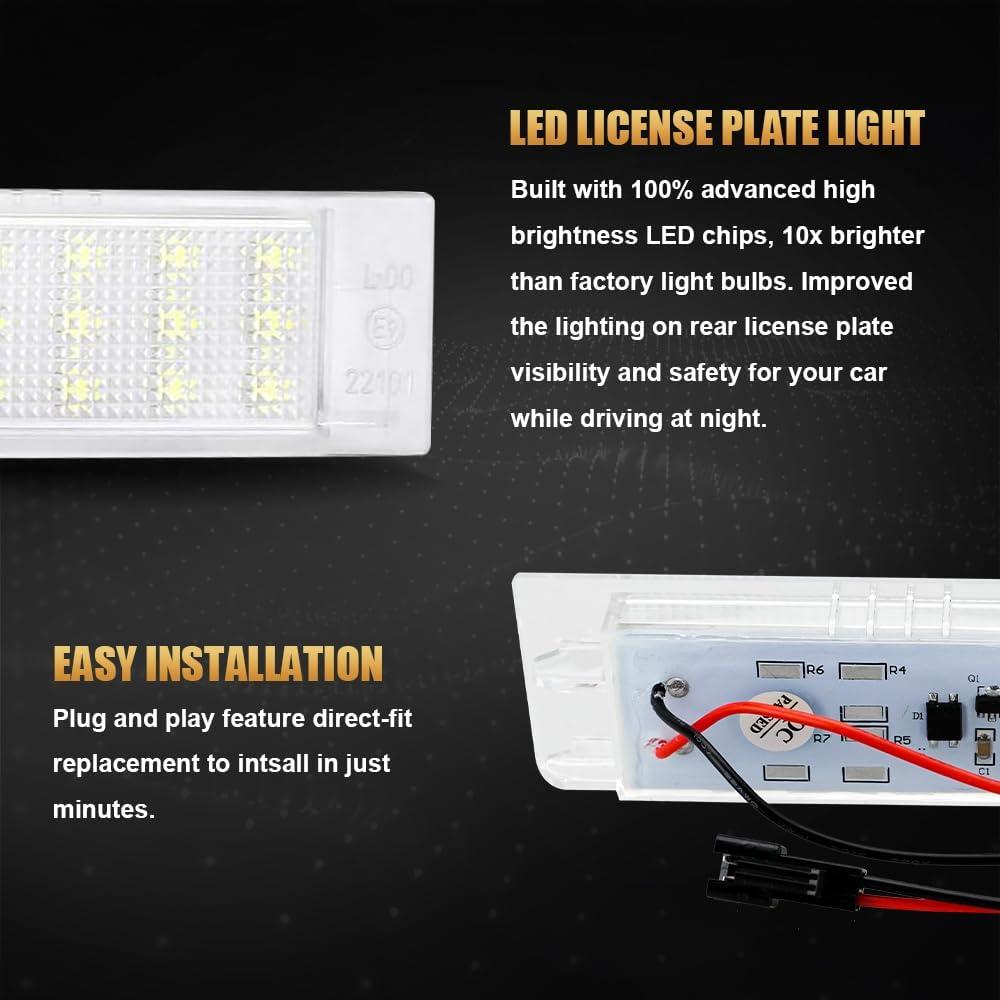 Luces LED de Placa de Matrícula D-Lumina para Chevy 2014+