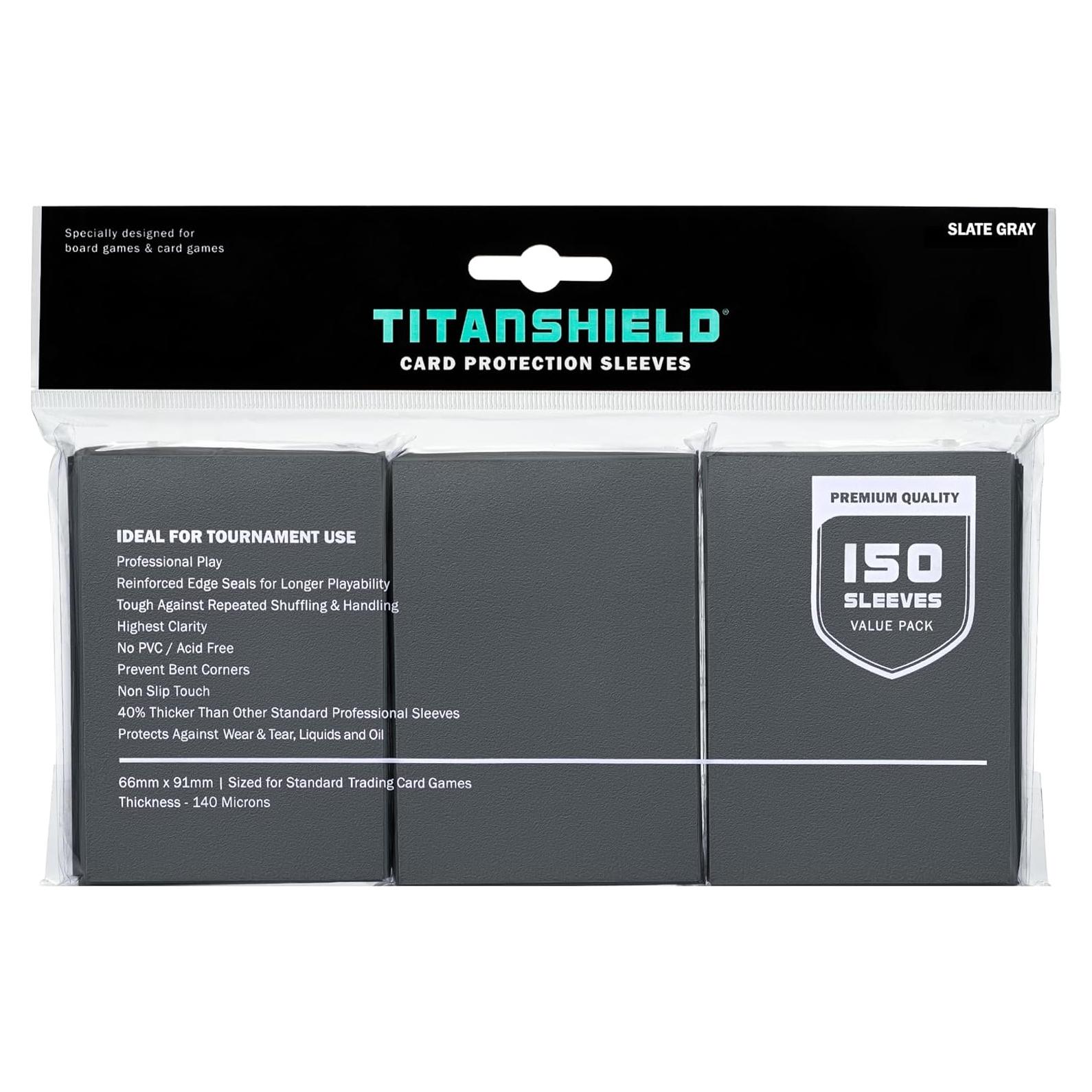 Fundas TitanShield 150 Estándar Gris Pizarra MTG
