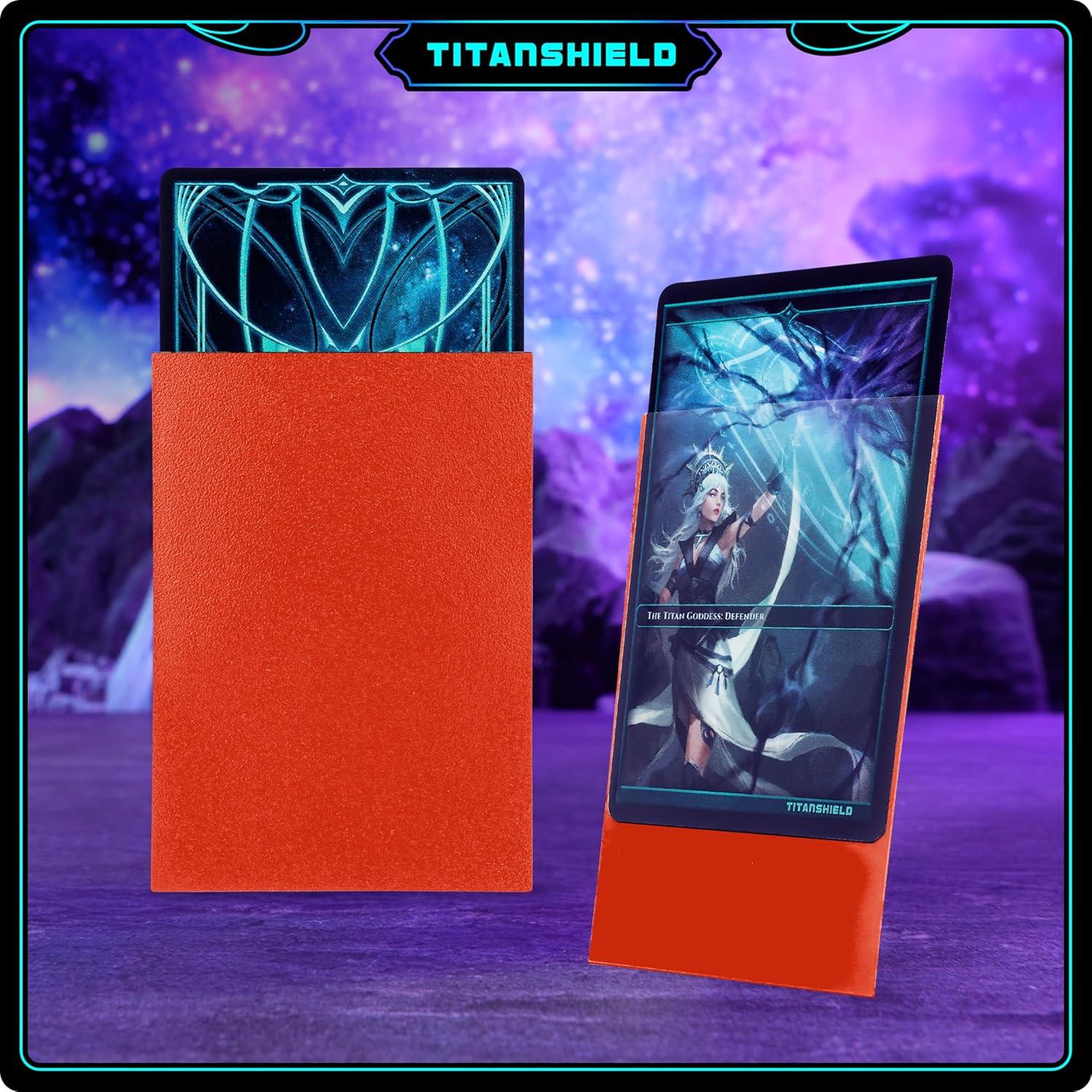 TitanShield Fundas Rojo 150 Unidades para Juegos de Mesa