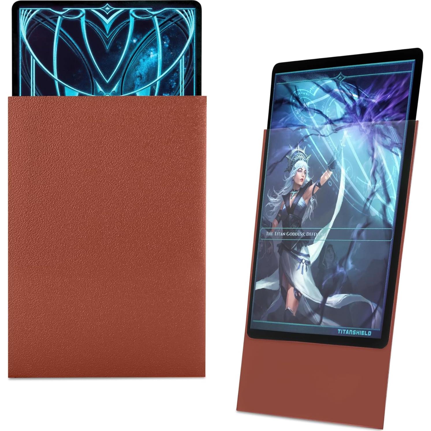 Fundas de Cobre TitanShield 150 para Cartas 66x91mm