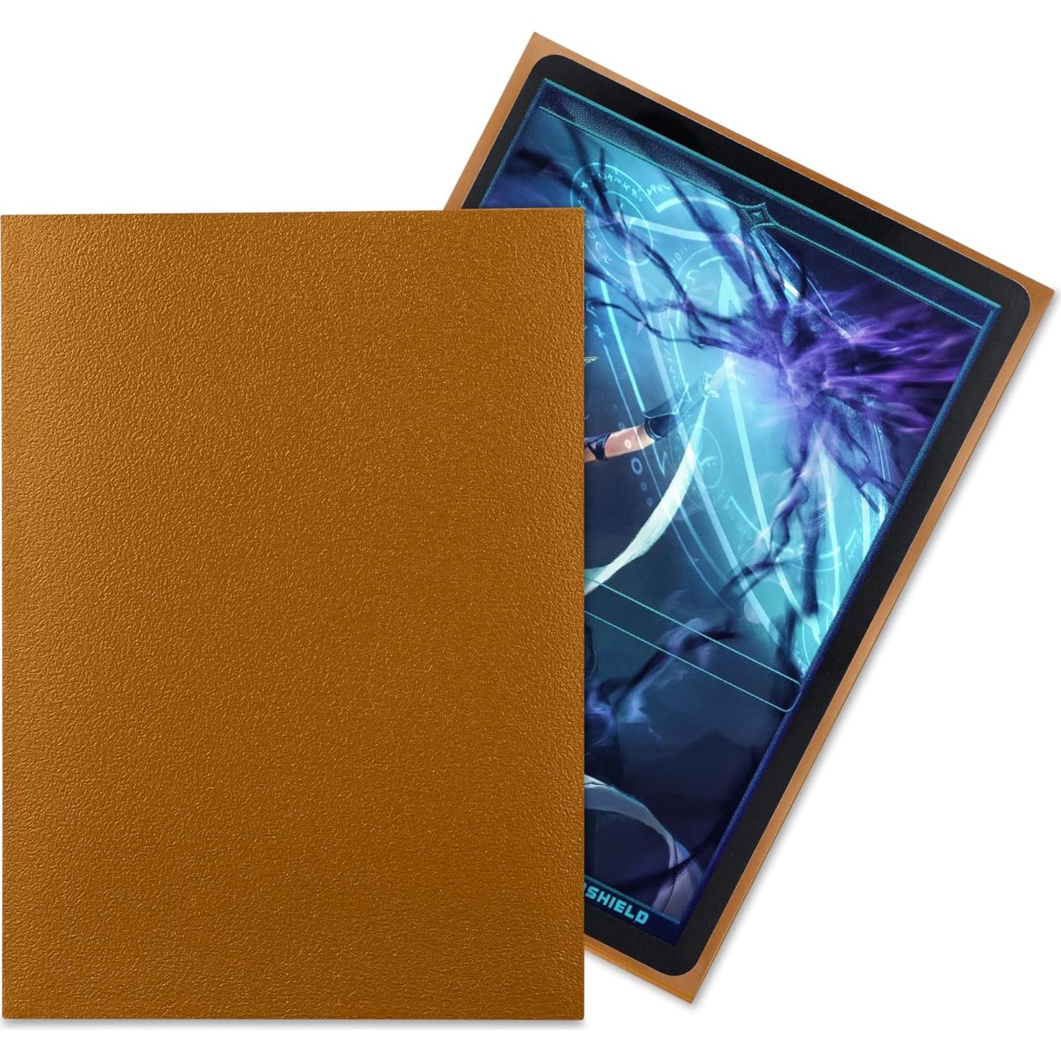 TitanShield Fundas Doradas 150 para Cartas 66x91mm