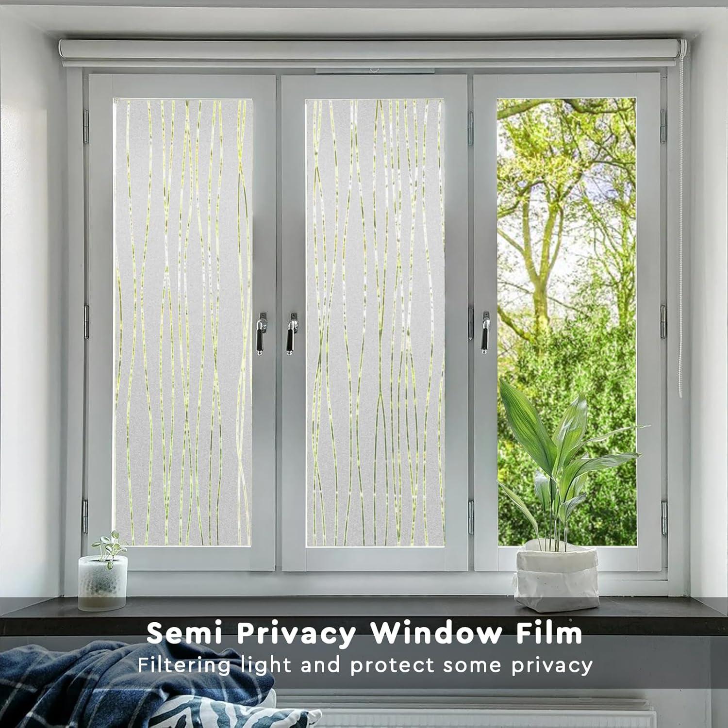 Película de Privacidad NINETREX 30x200cm Vinilo Anti-UV