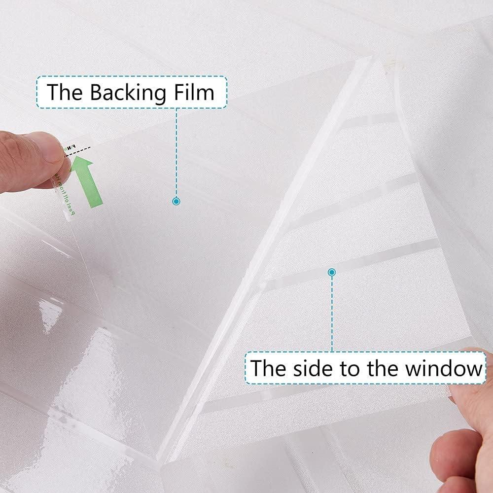 Película de Privacidad NINETREX 30x200cm Vinilo Anti-UV