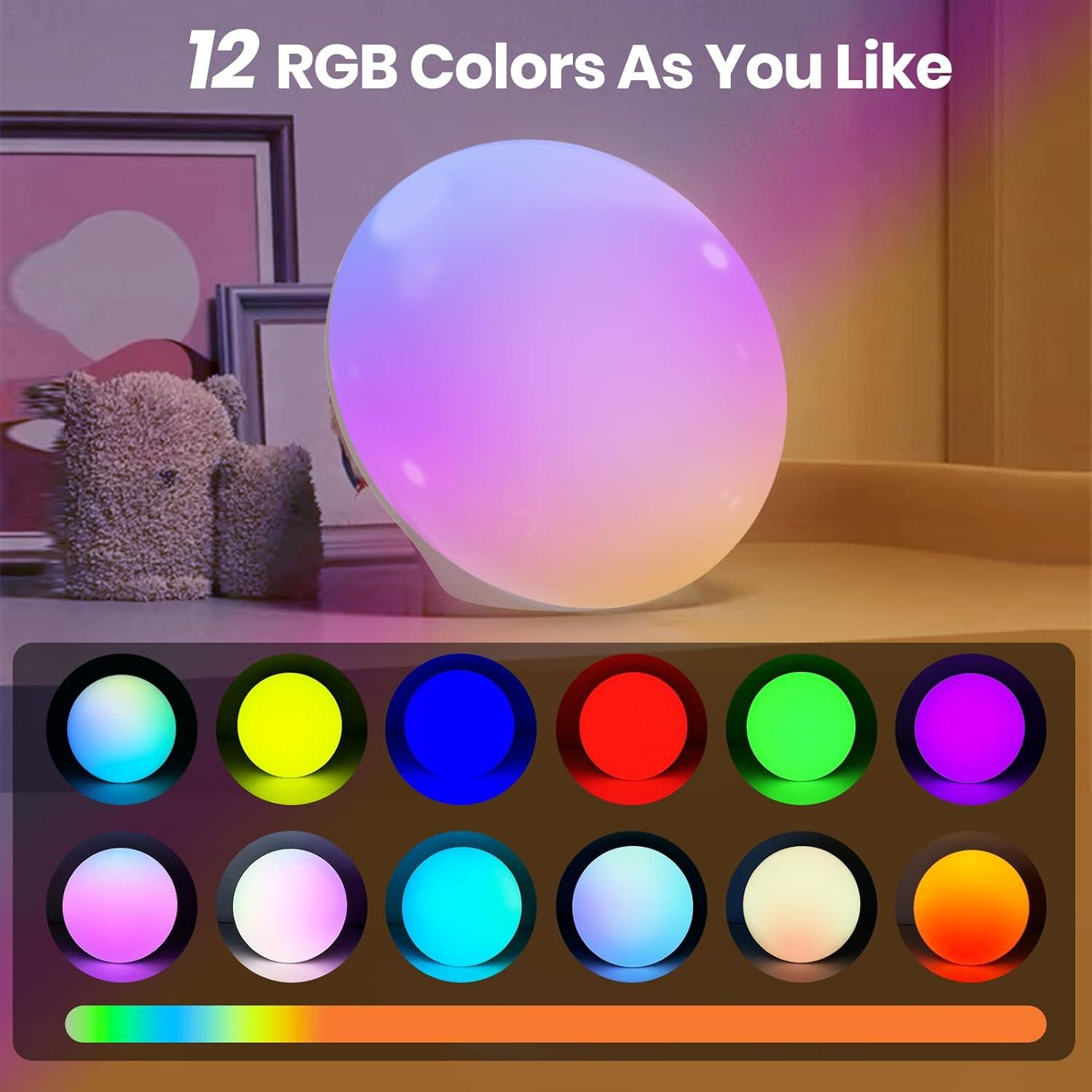 Lámpara de Sol LASTAR 10,000 Lux 4 Temperaturas RGB Táctil