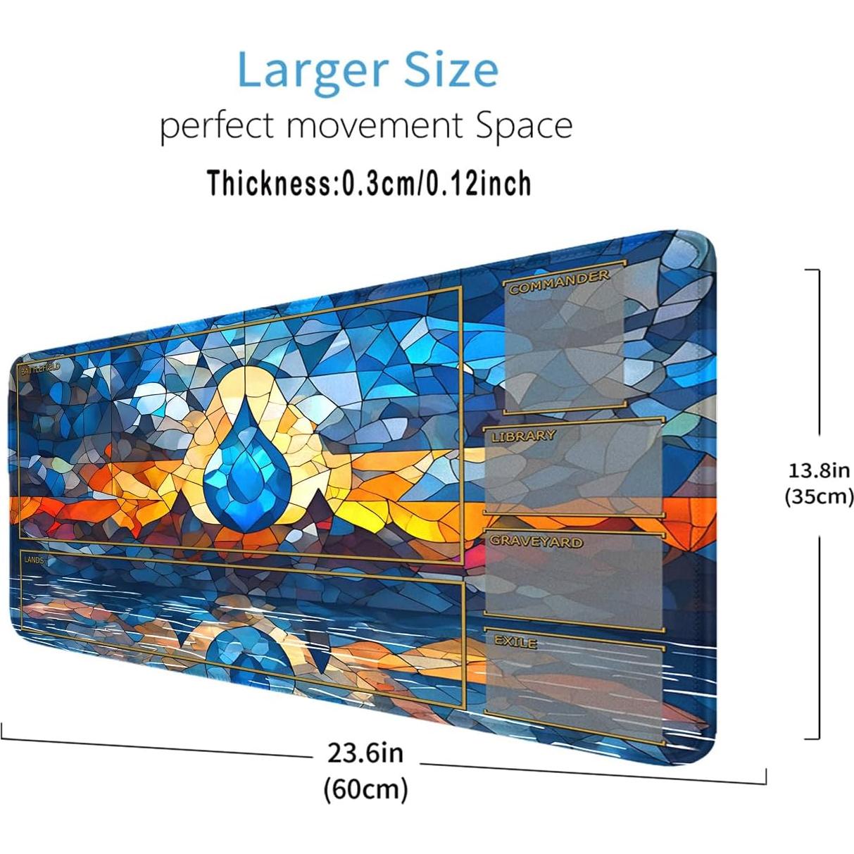 Tapete de Juego MTG STORKY 60x35 cm Antideslizante