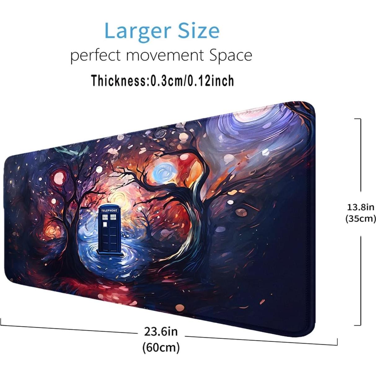 Tapete de Juego MTG STORKY 60x35 cm Antideslizante