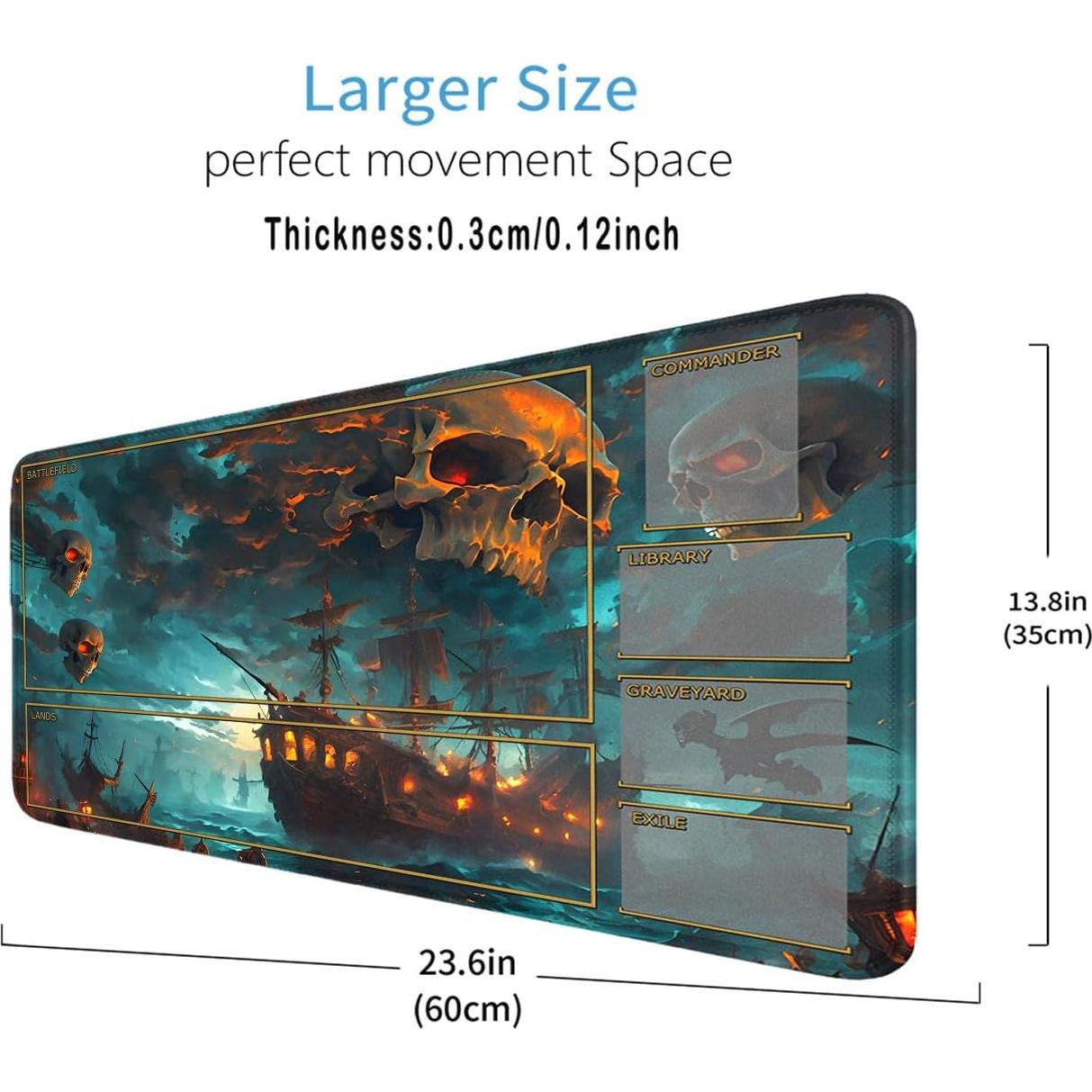 Tapete de Juego MTG Storky 60x35 cm Antideslizante