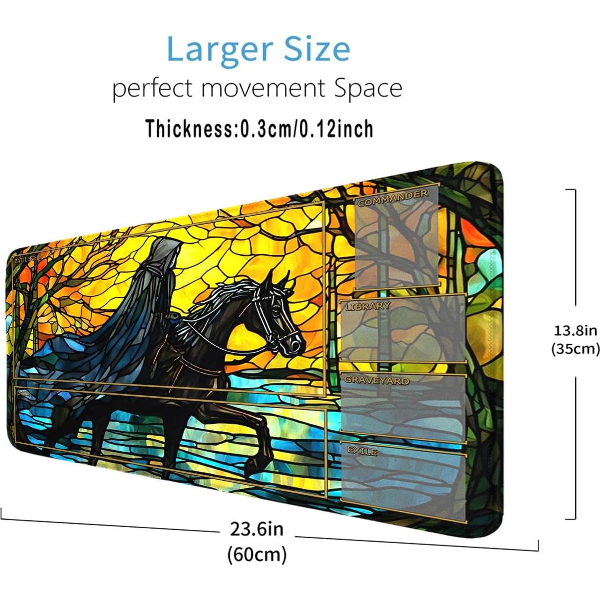 Tapete de Juego MTG STORKY 60x35 cm Antideslizante