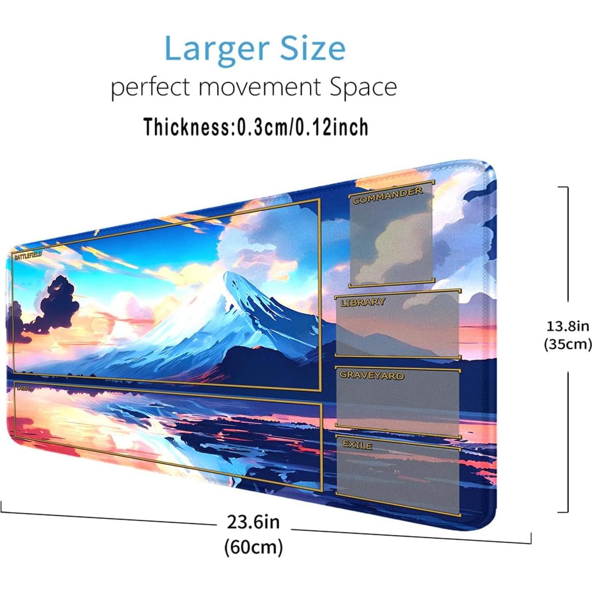 Tapete de Juego MTG STORKY 60x35 cm Antideslizante