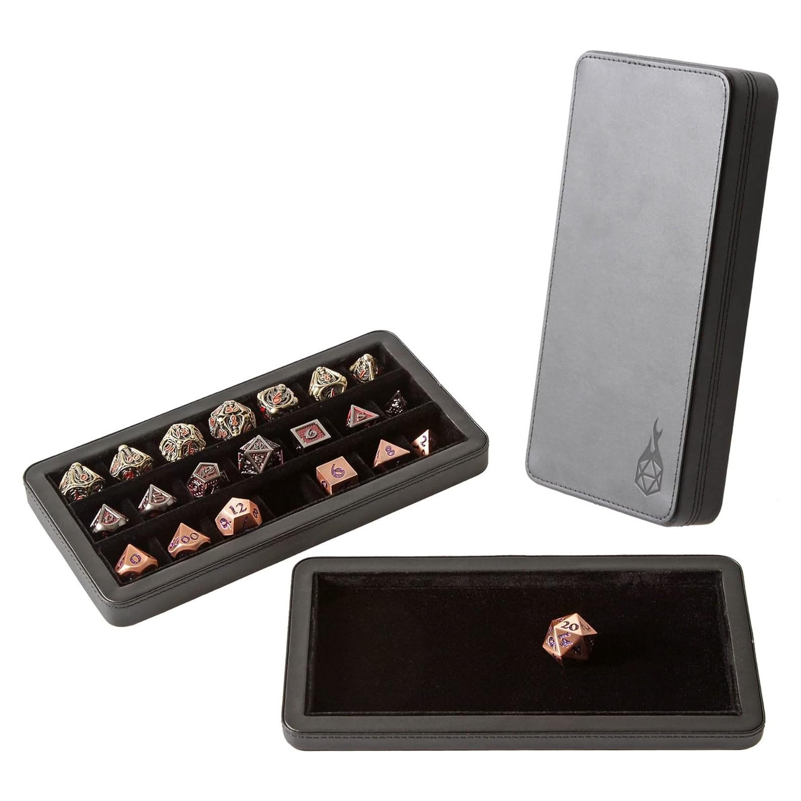 Caja de Dados Reliquary Forged Dice Co. 21 Compartimentos