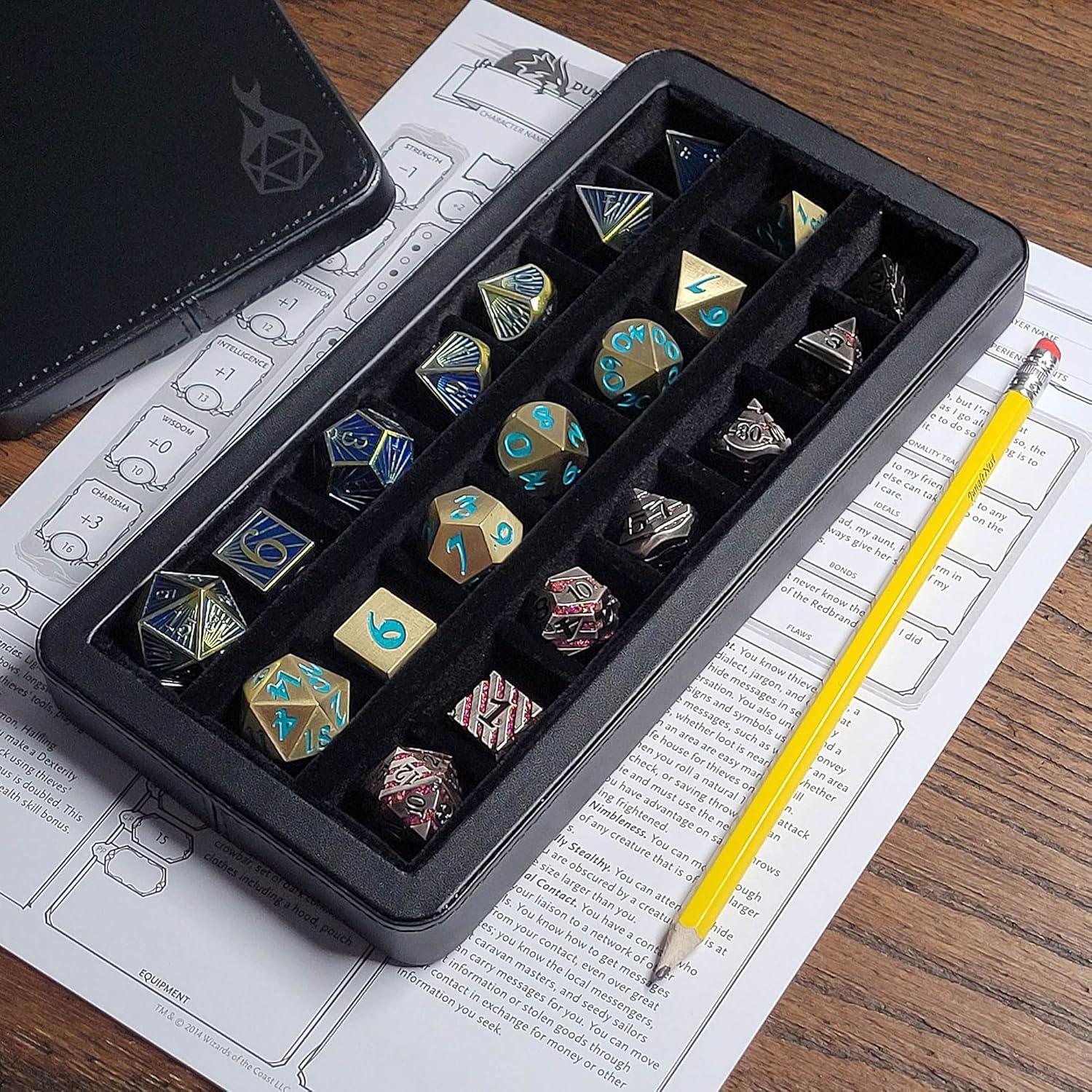 Caja de Dados Reliquary Forged Dice Co. 21 Compartimentos
