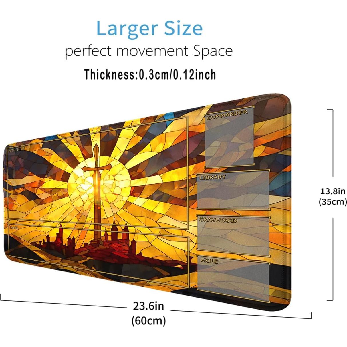 Tapete de Juego MTG STORKY 60x35 cm Antideslizante