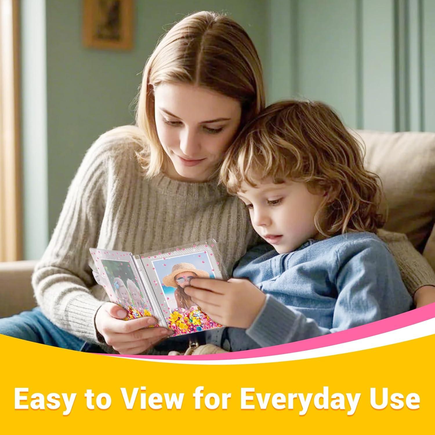 Álbum de Fotos Pequeño Aocii para Instax Mini - 60 Fotos