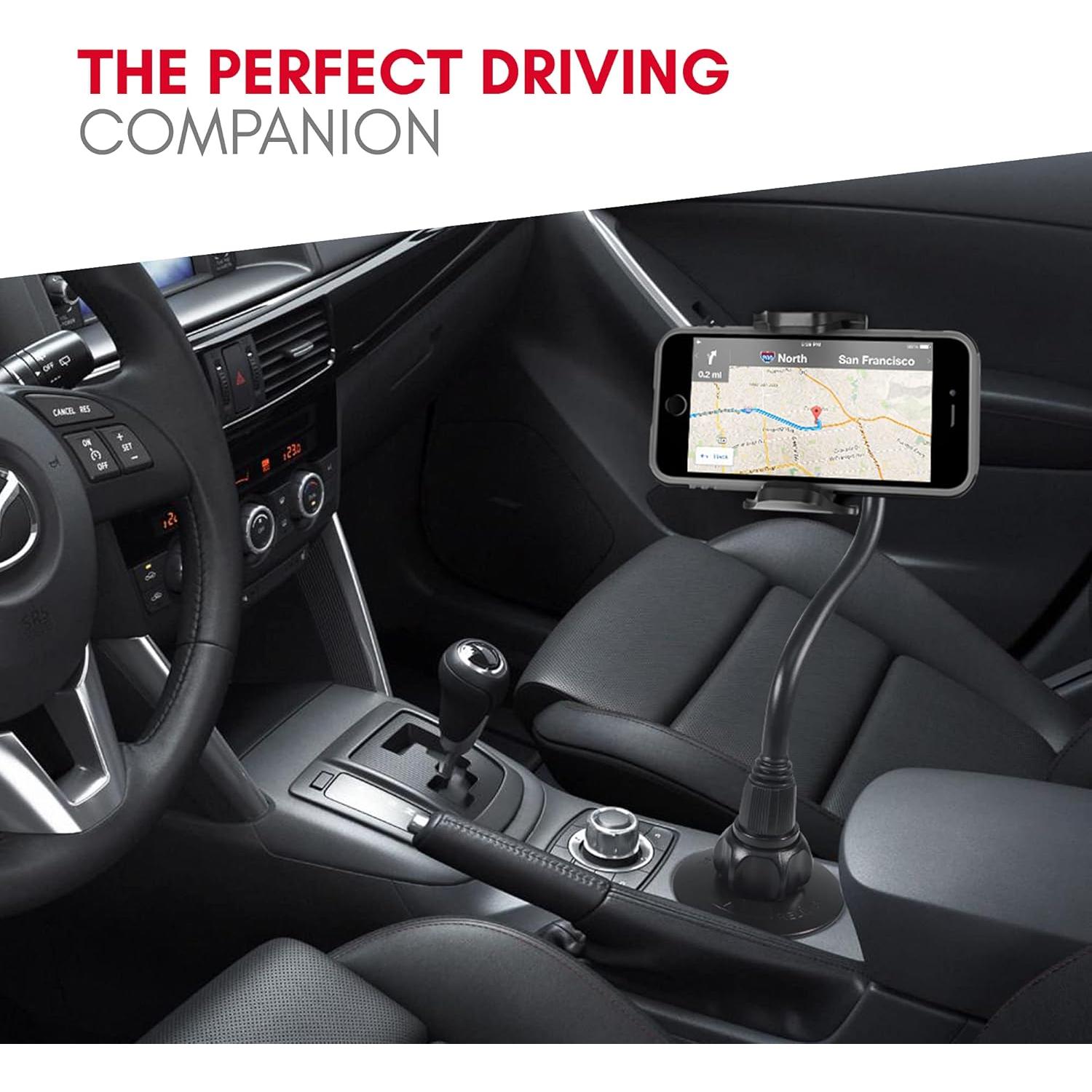 Soporte para Teléfono en Portavasos Macally MCUP2XL 20.32 cm