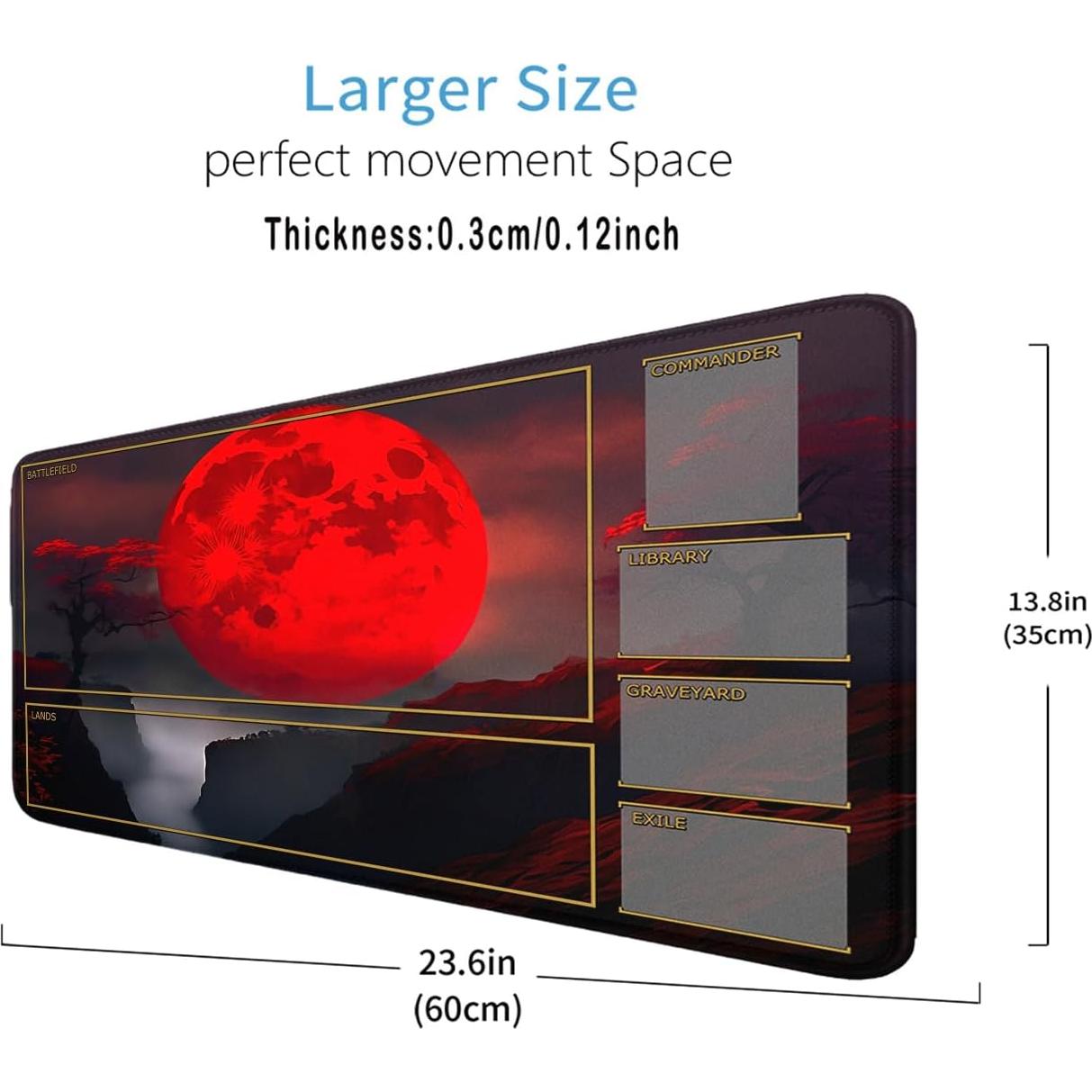 Tapete de Juego MTG Storky 60x35 cm Antideslizante
