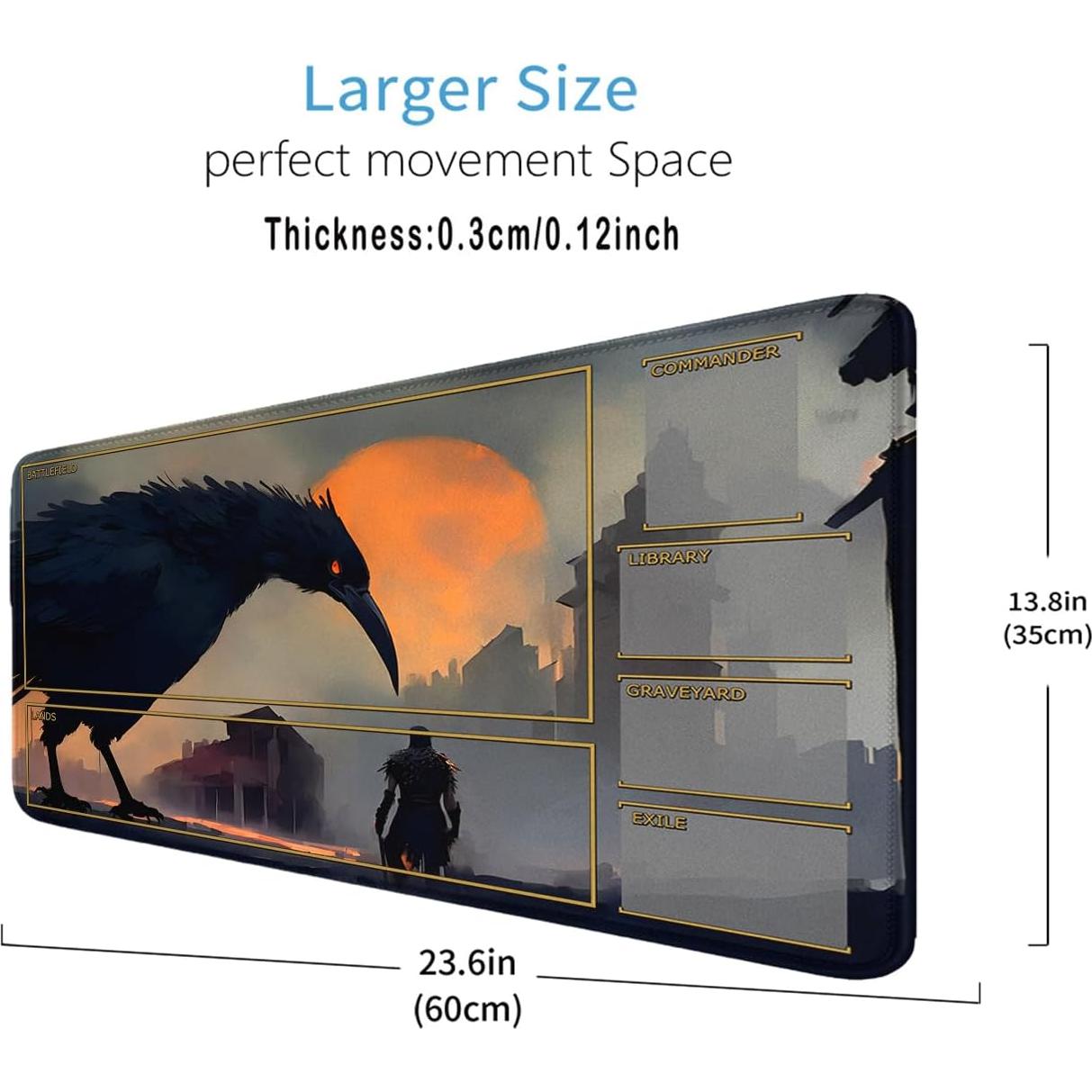 Tapete de Juego MTG STORKY 60x35 cm Antideslizante