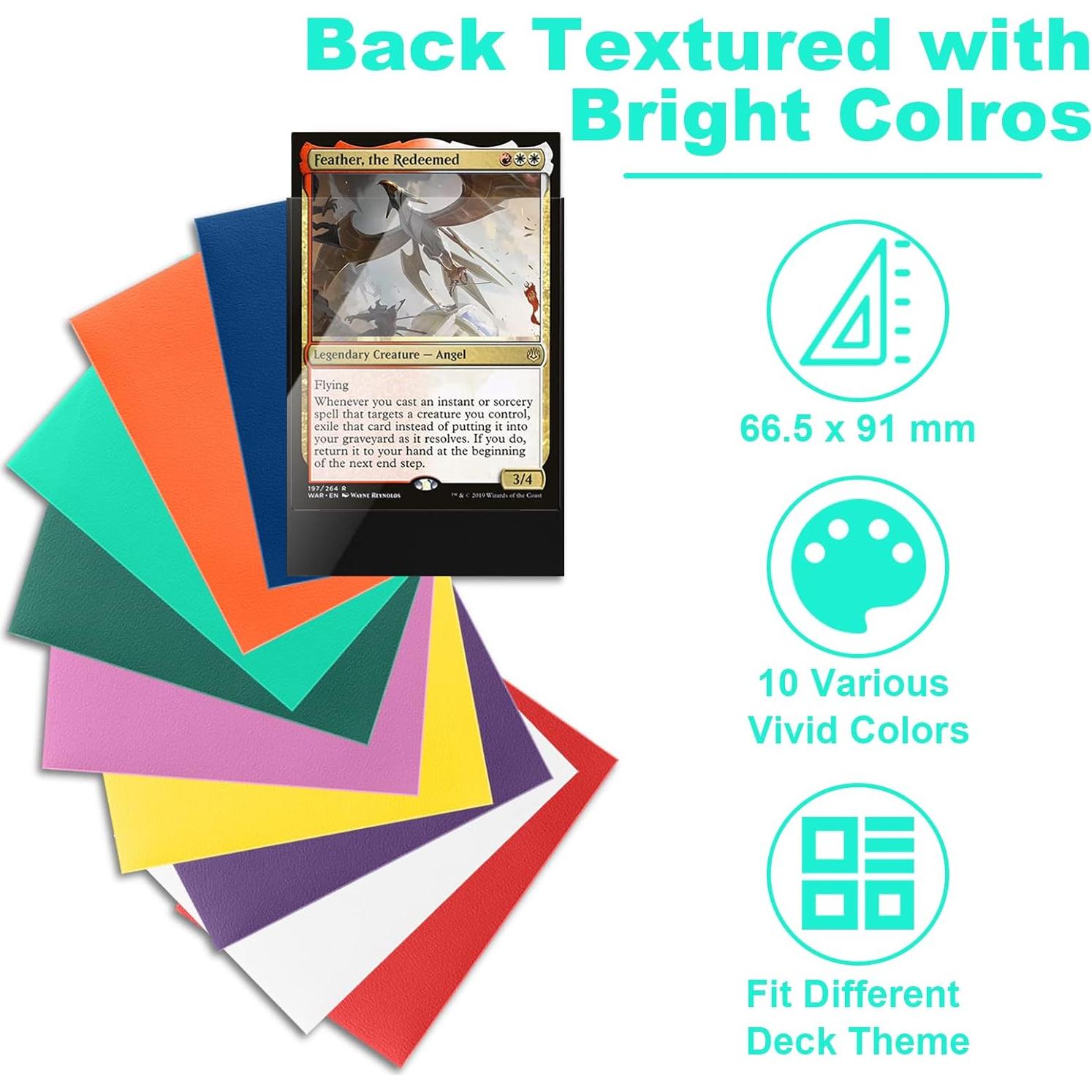 Mangas para Cartas Fabmaker Verde Menta 200 Unidades